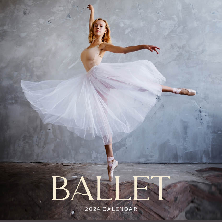 2024 Ballet (by Paper Pocket) - Square Wall Calendar
