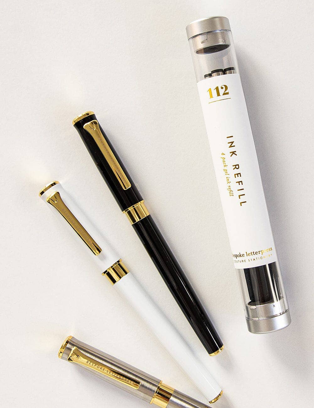 Black Executive Gel Ink Pen (Boxed)