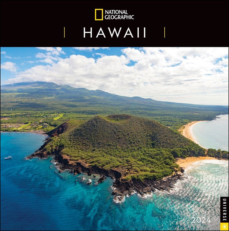 2024 National Geographic: Hawaii - Square Wall Calendar