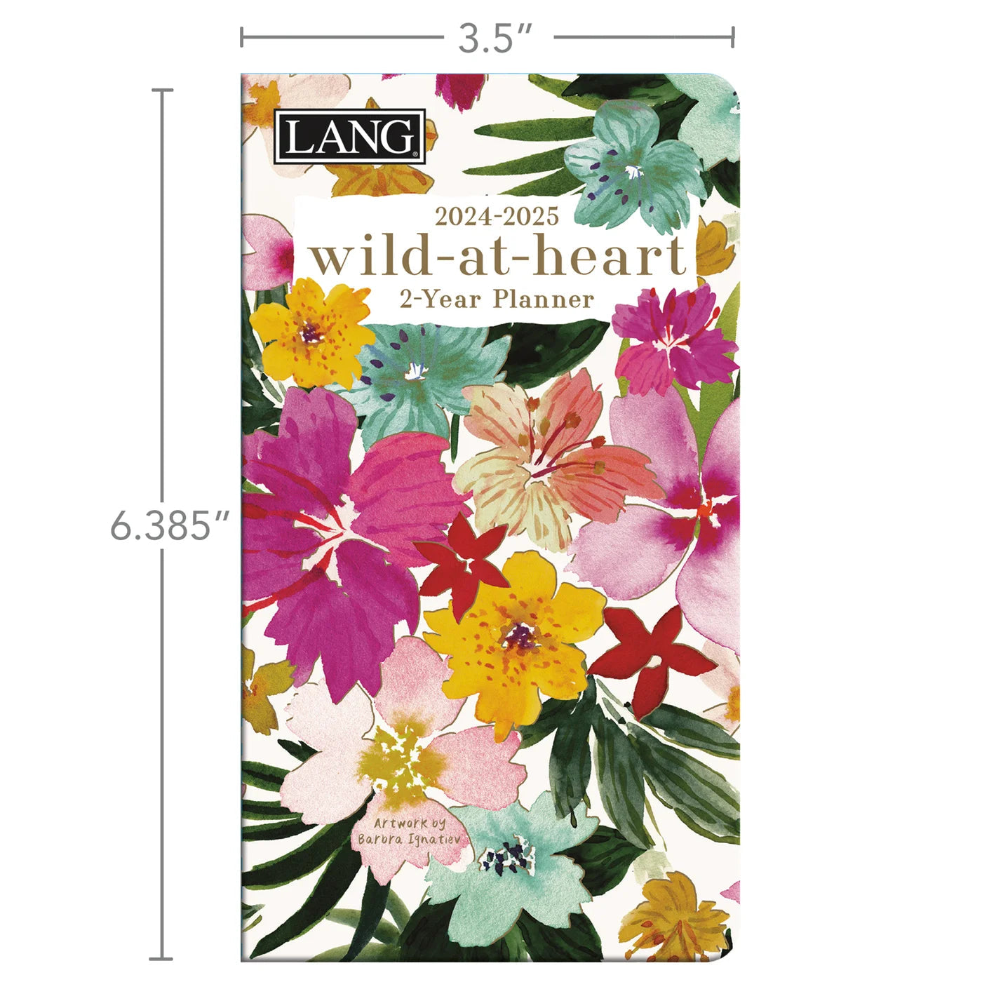 2024-2025 LANG Wild At Heart - 2 Year Pocket Diary/Planner