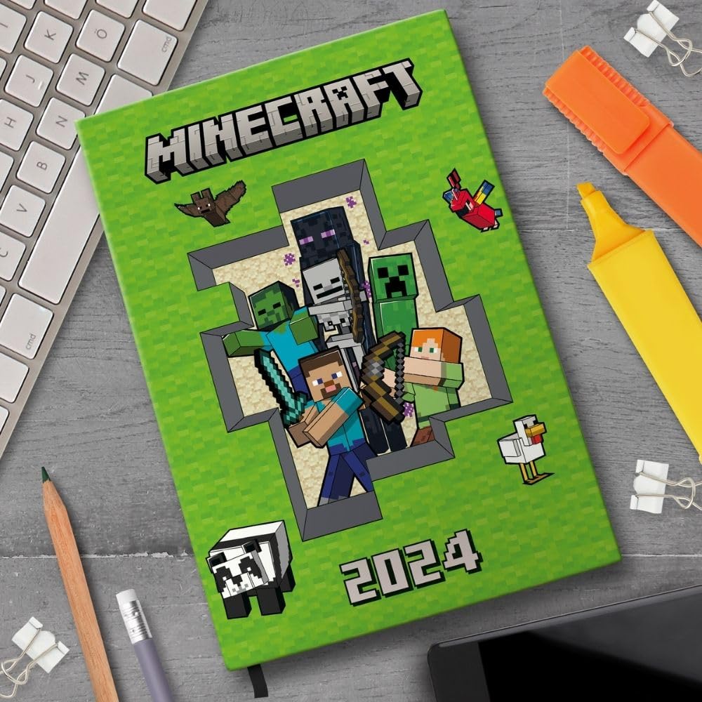 2024 Minecraft - Weekly Diary/Planner  SOLD OUT