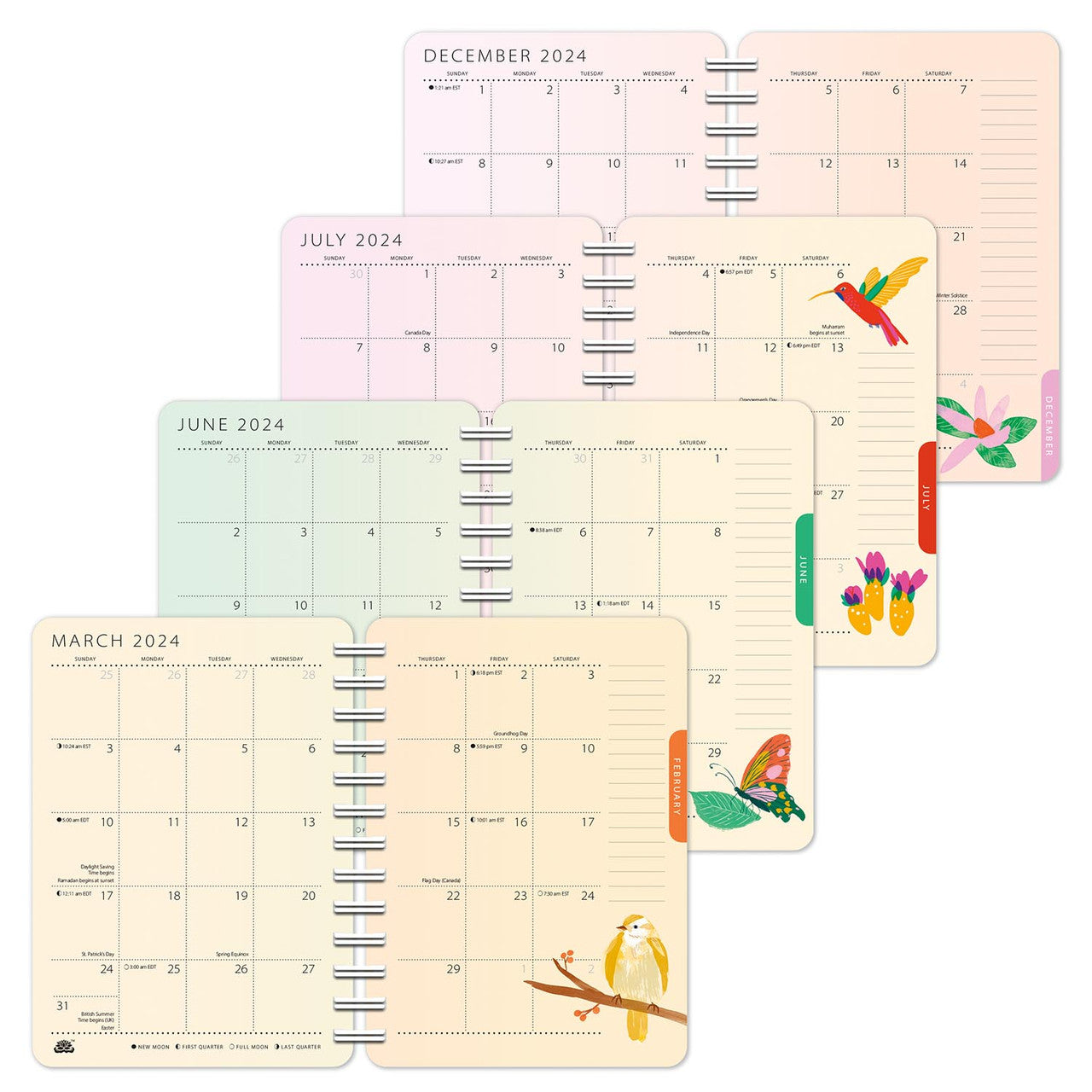 2024 Touching Peace - Weekly, Monthly Diary/Planner  SOLD OUT