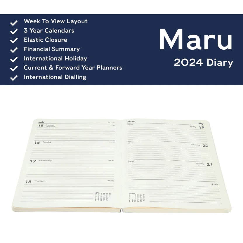 2024 Cat Maru - Weekly Diary/Planner  SOLD OUT