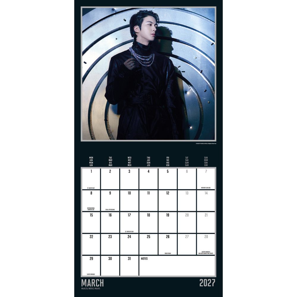 2027 Bts - Square Wall Calendar - product image 2