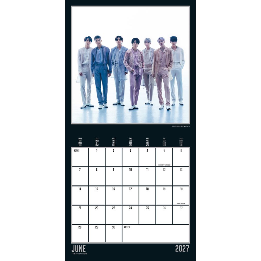 2027 Bts - Square Wall Calendar - product image 3