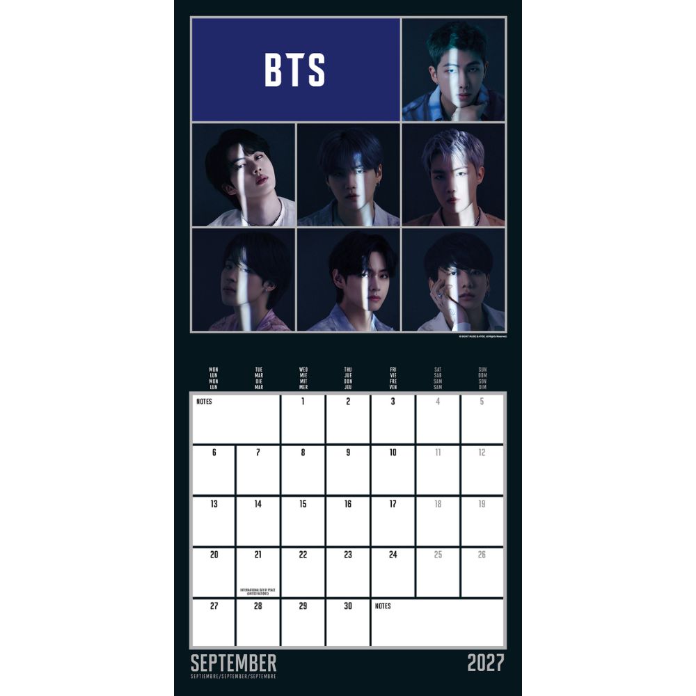2027 Bts - Square Wall Calendar - product image 4