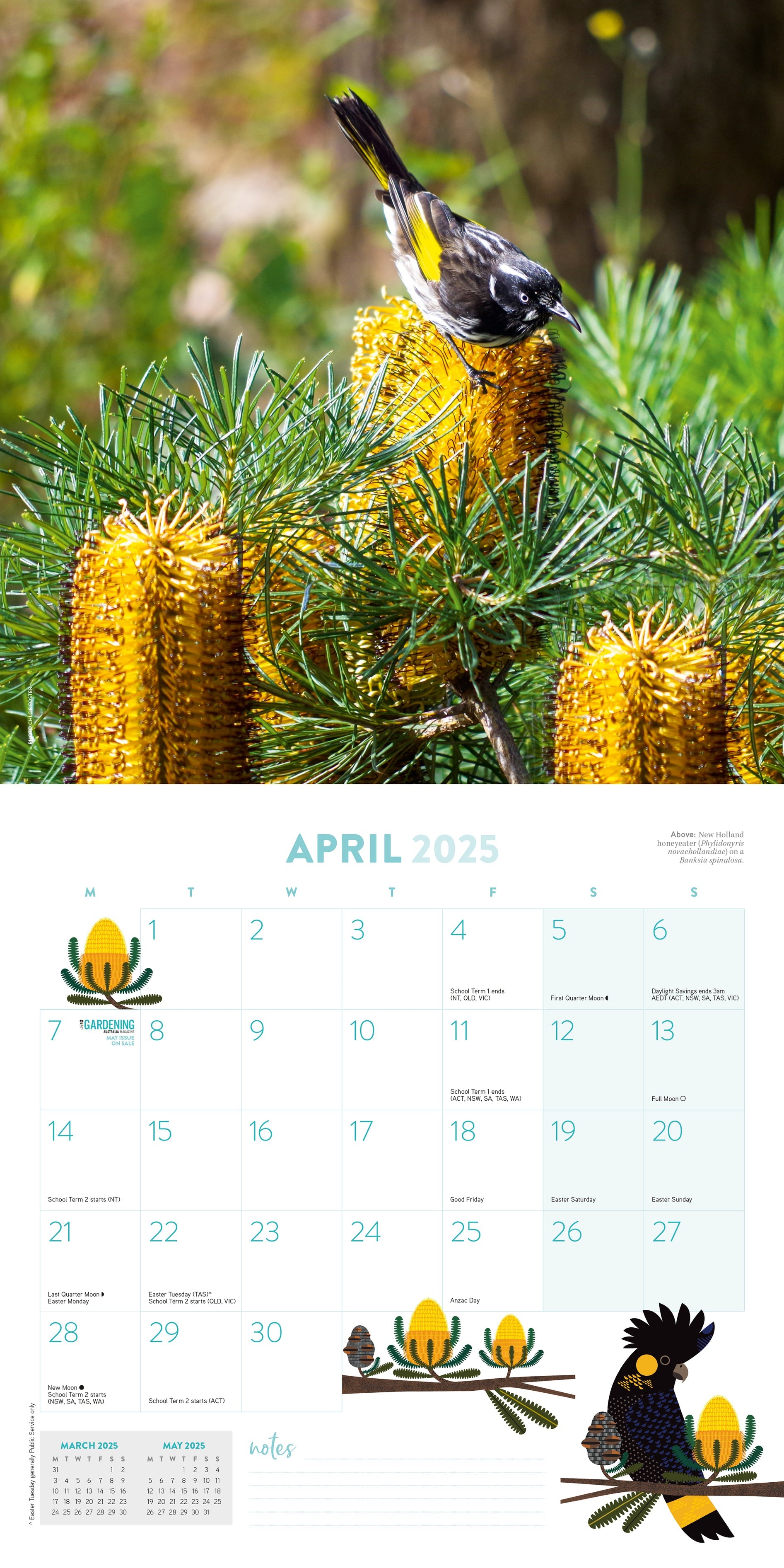 2025 ABC Gardening Australia - Square Wall Calendar