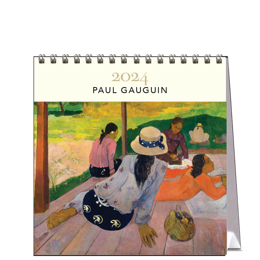 2024 Paul Gauguin - Desk Easel Calendar