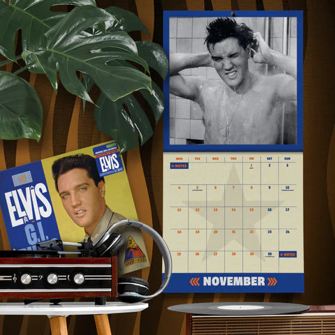 2024 Elvis Collector's Edition Record Sleeve - Square Wall Calendar  SOLD OUT