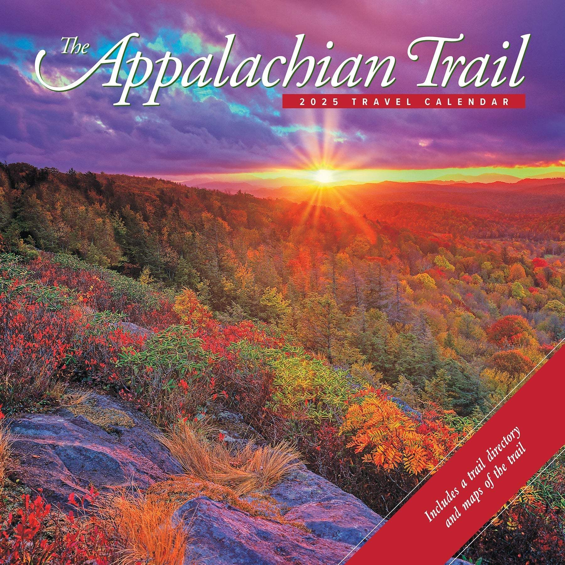 2025 Appalachian Trail - Square Wall Calendar (US Only)