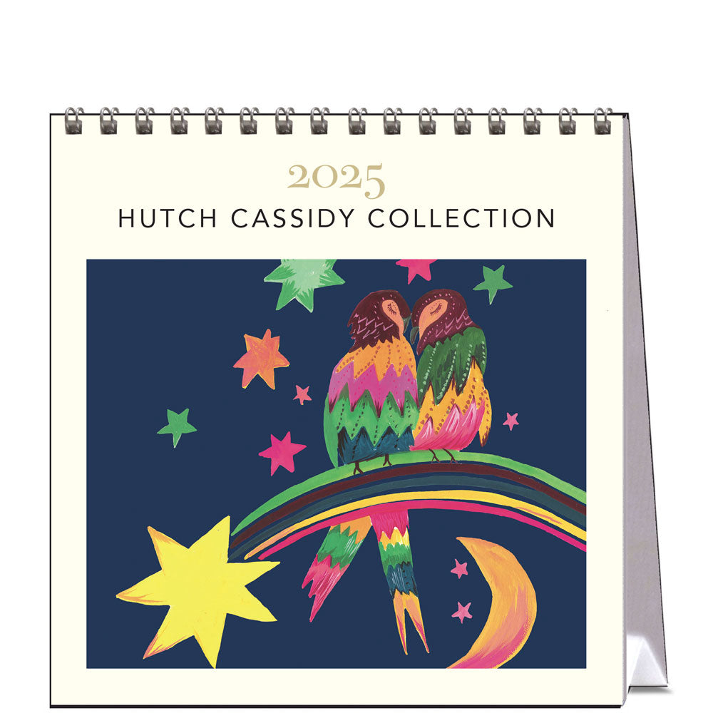 2025 Hutch Cassidy Collection - Desk Easel Calendar