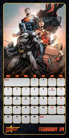 2024 Dc Comics - Square Wall Calendar  SOLD OUT