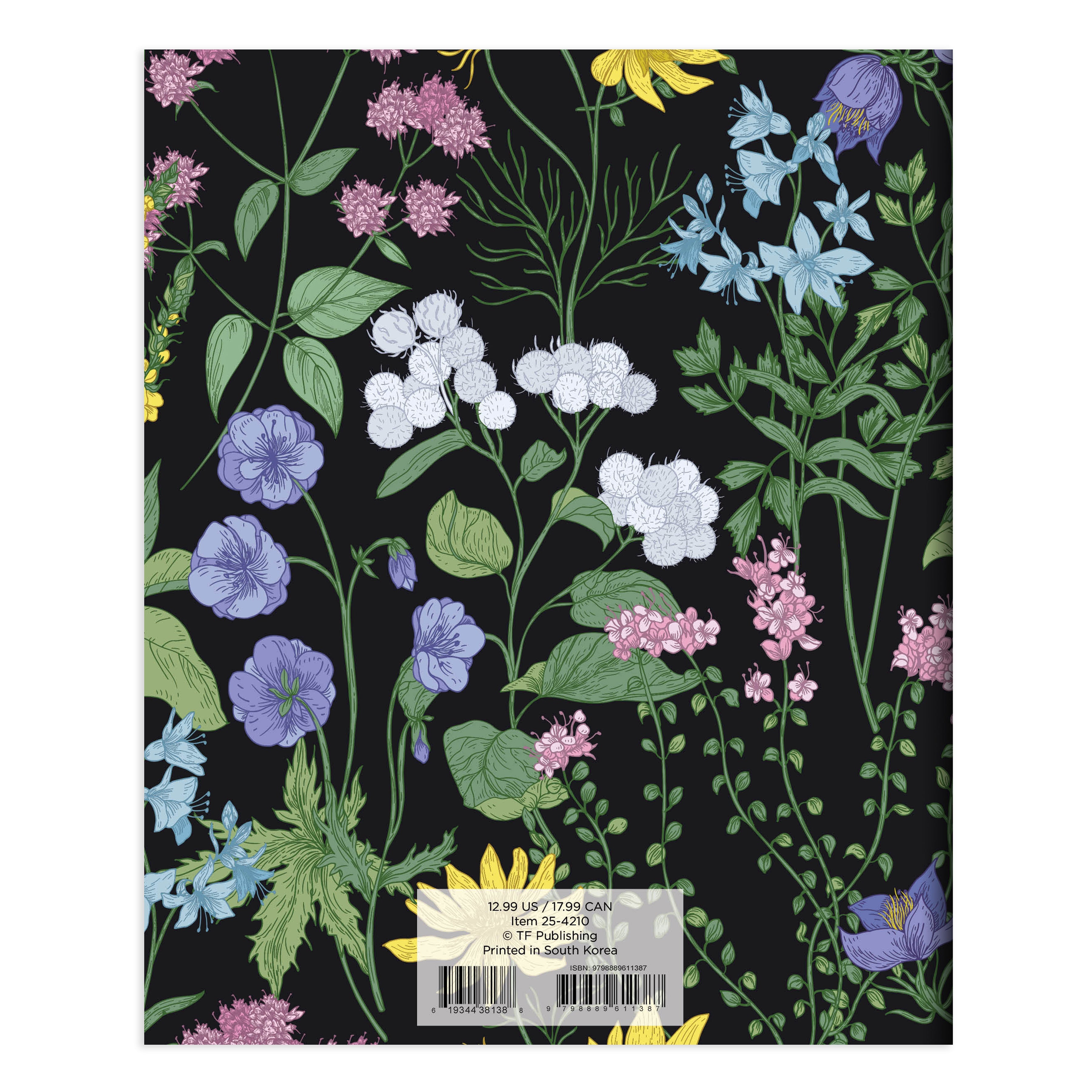2025 Garden Blooms - Medium Monthly Diary/Planner