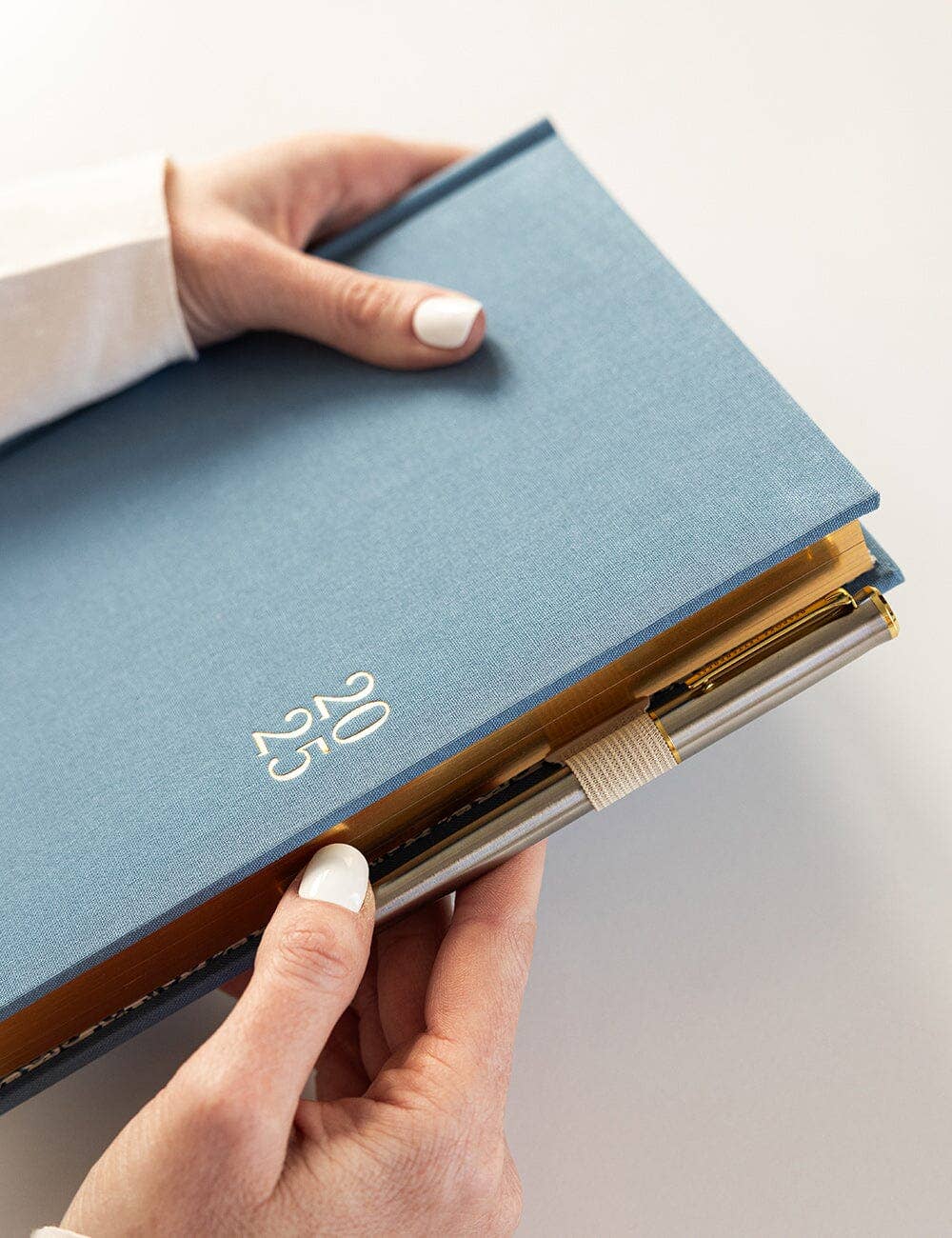 Silver Executive Gel Ink Pen (Boxed)