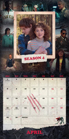 2024 Stranger Things - Square Wall Calendar  SOLD OUT