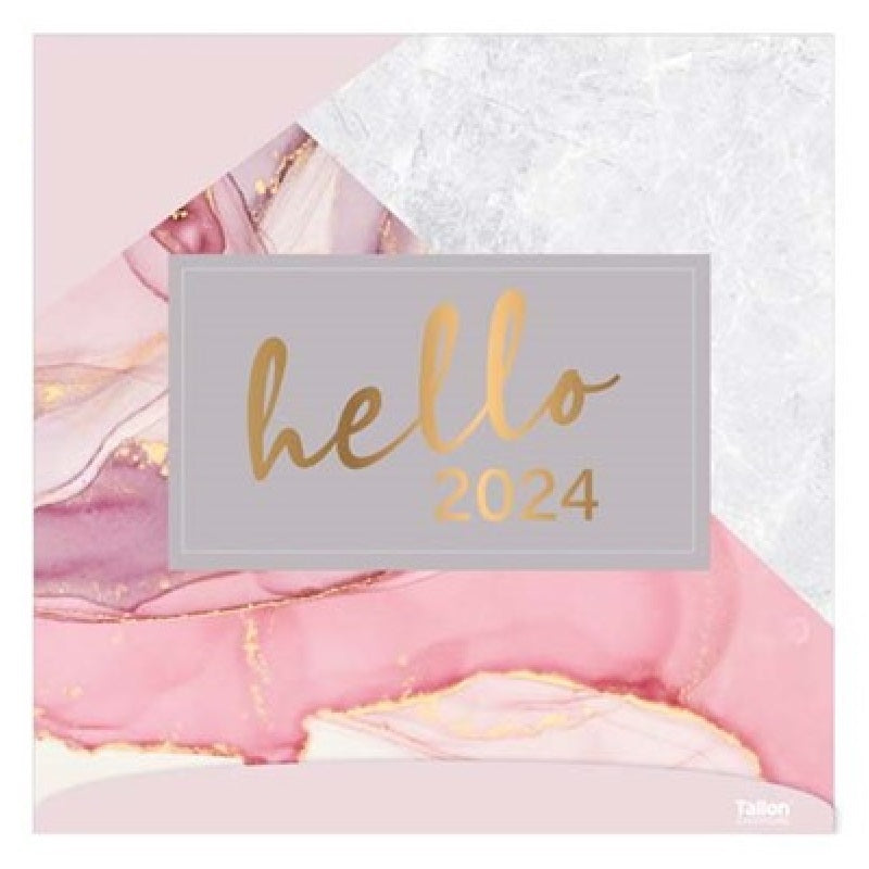 2024 Hello 2024 - Square Wall Calendar  SOLD OUT