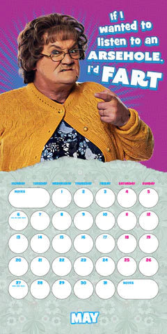 2024 Mrs Brown's Boys - Square Wall Calendar  SOLD OUT