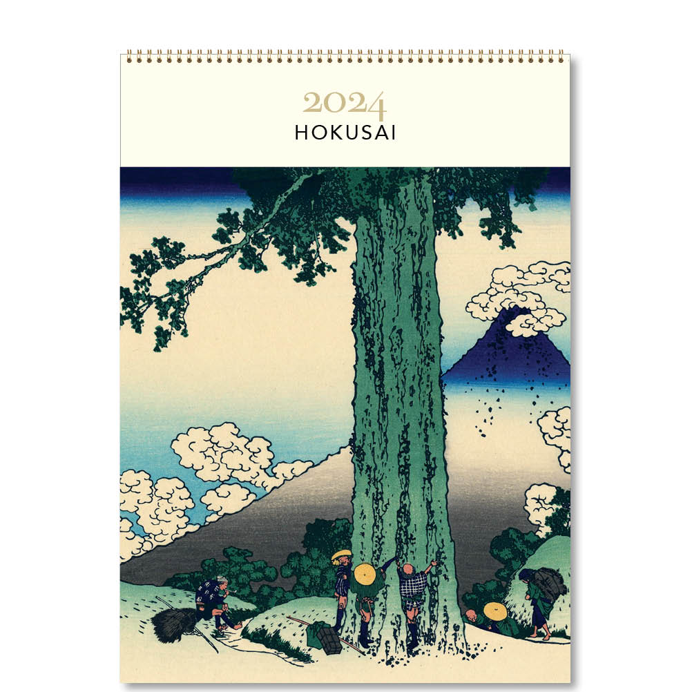 2024 Hokusai - Deluxe Wall Calendar