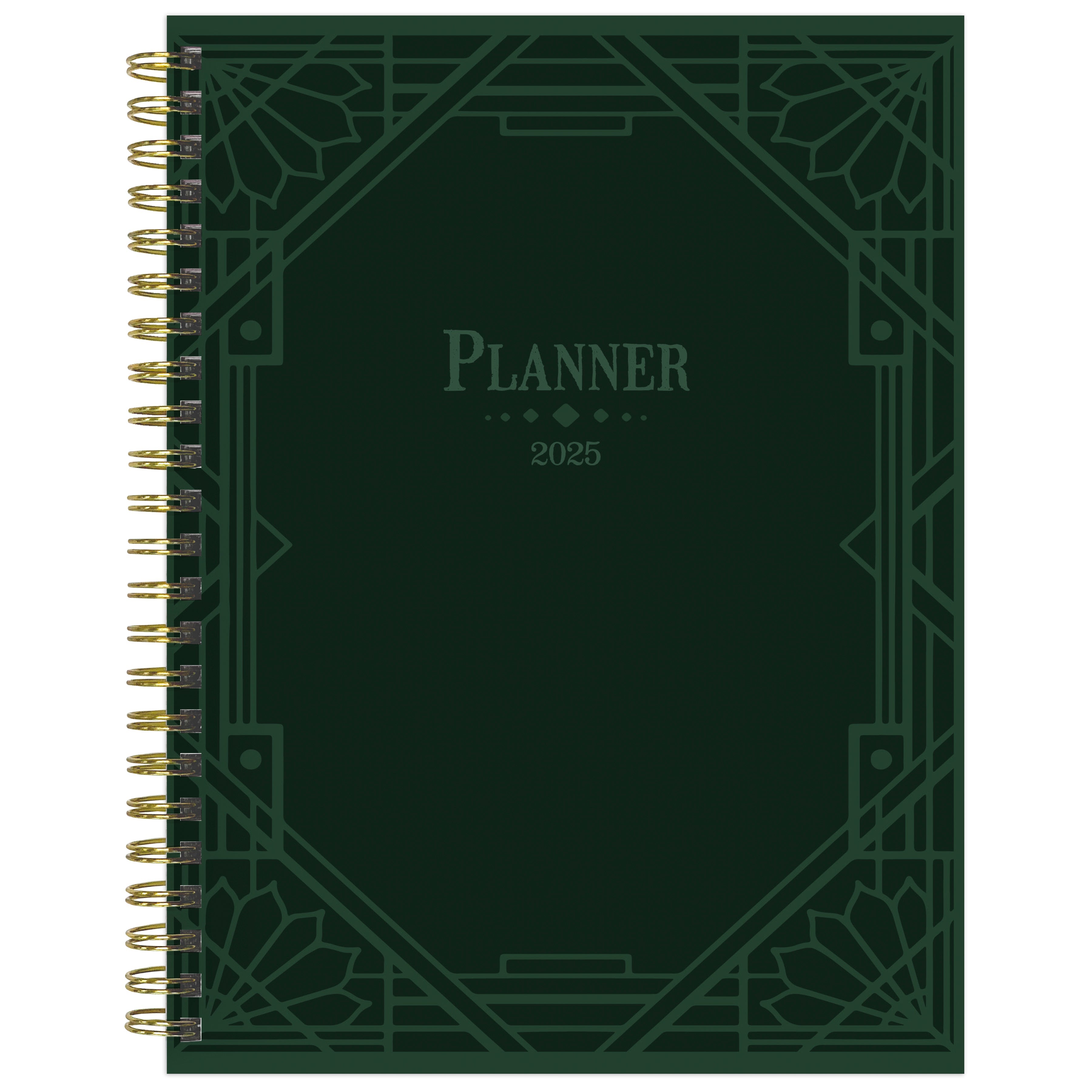 2025 Emerald Edition - Medium Monthly & Weekly Diary/Planner