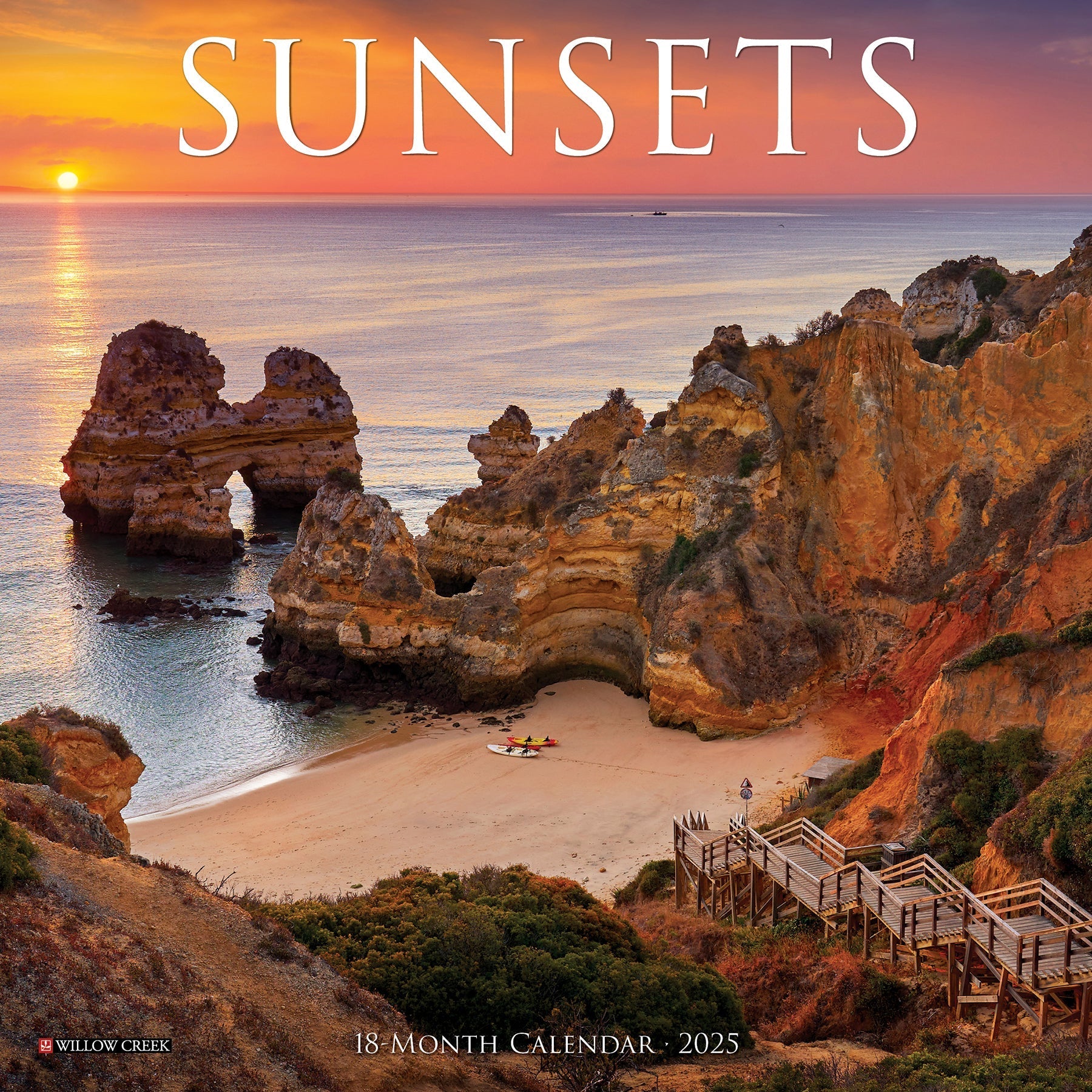 2025 Sunsets - Mini Wall Calendar (US Only)