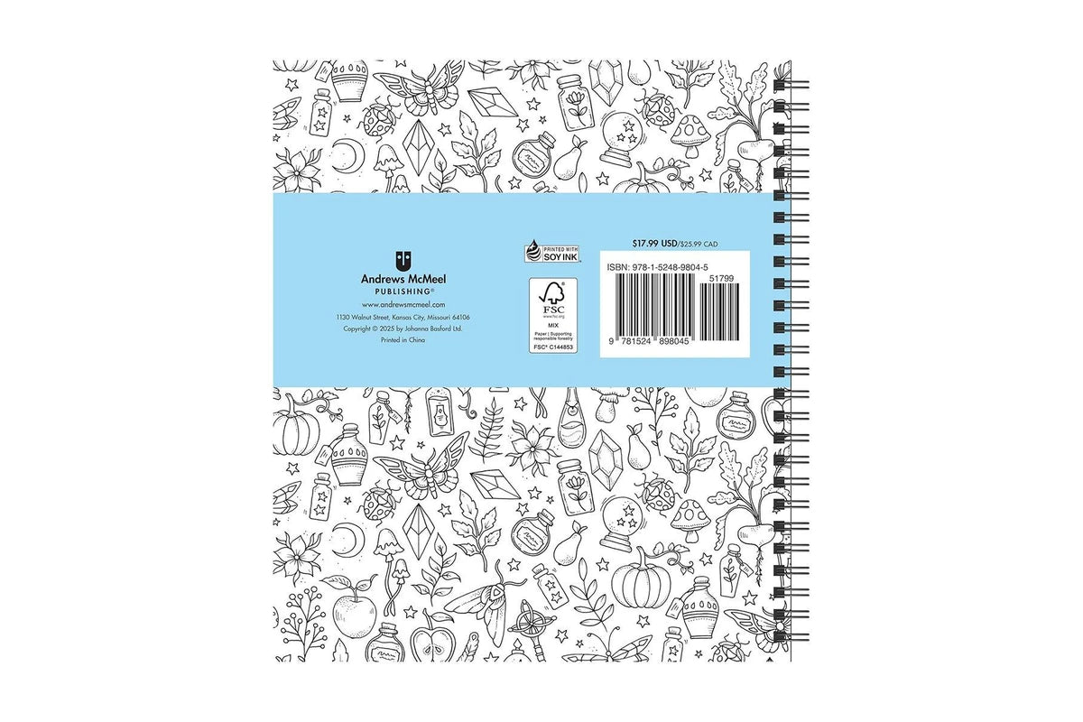 2026 Johanna Basford Coloring - Weekly Diary/Planner