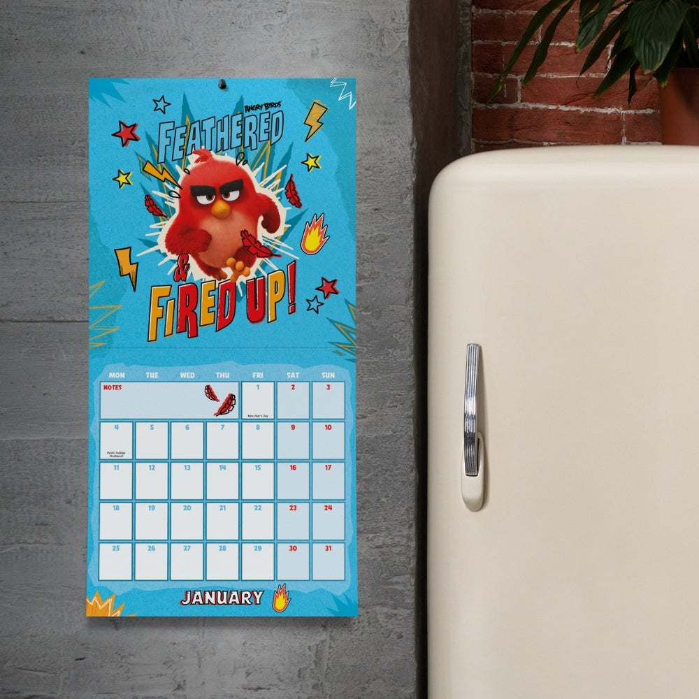 2027 Angry Birds 3 - Square Wall Calendar - product image 7