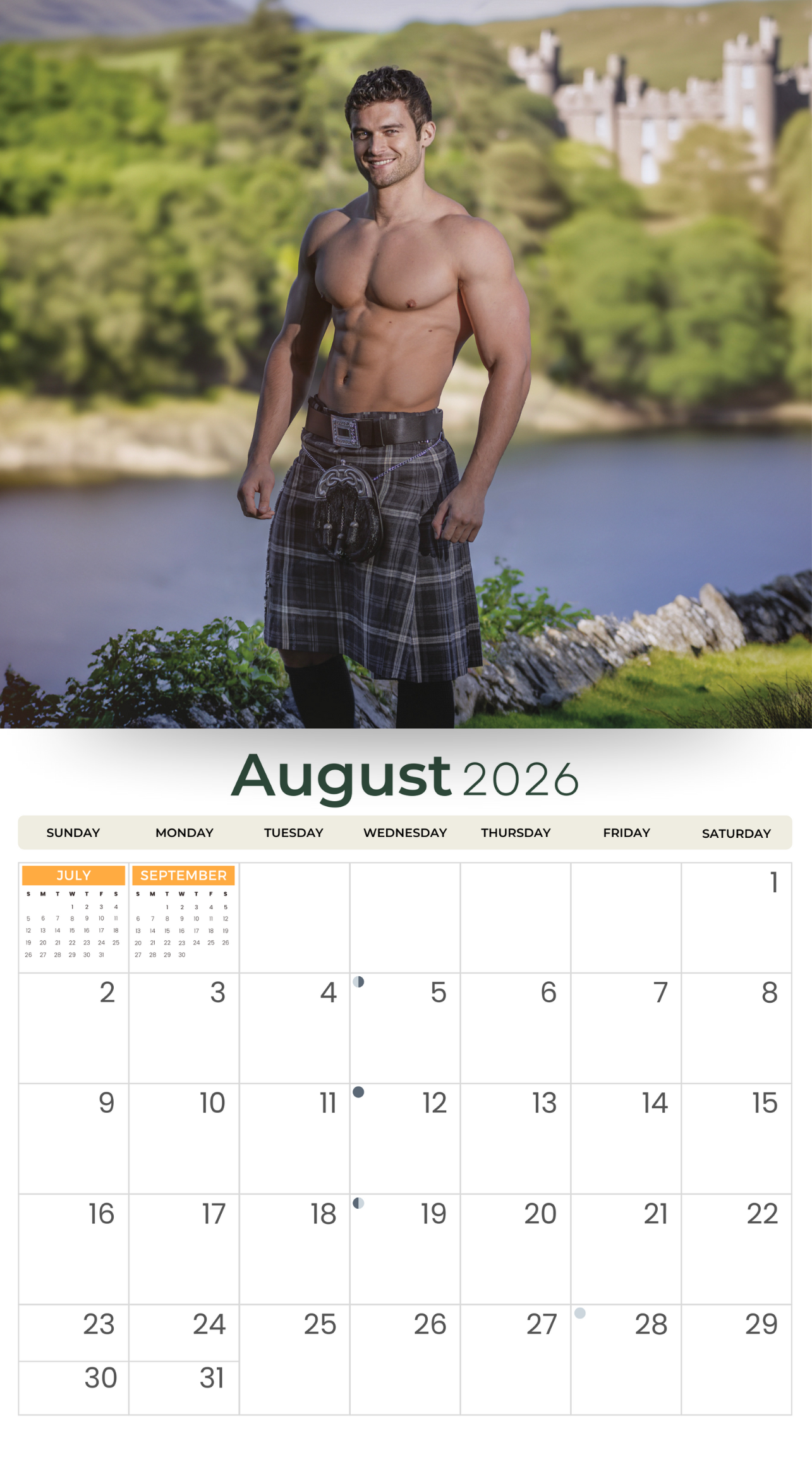 2026 Firefighters - Deluxe Wall Calendar