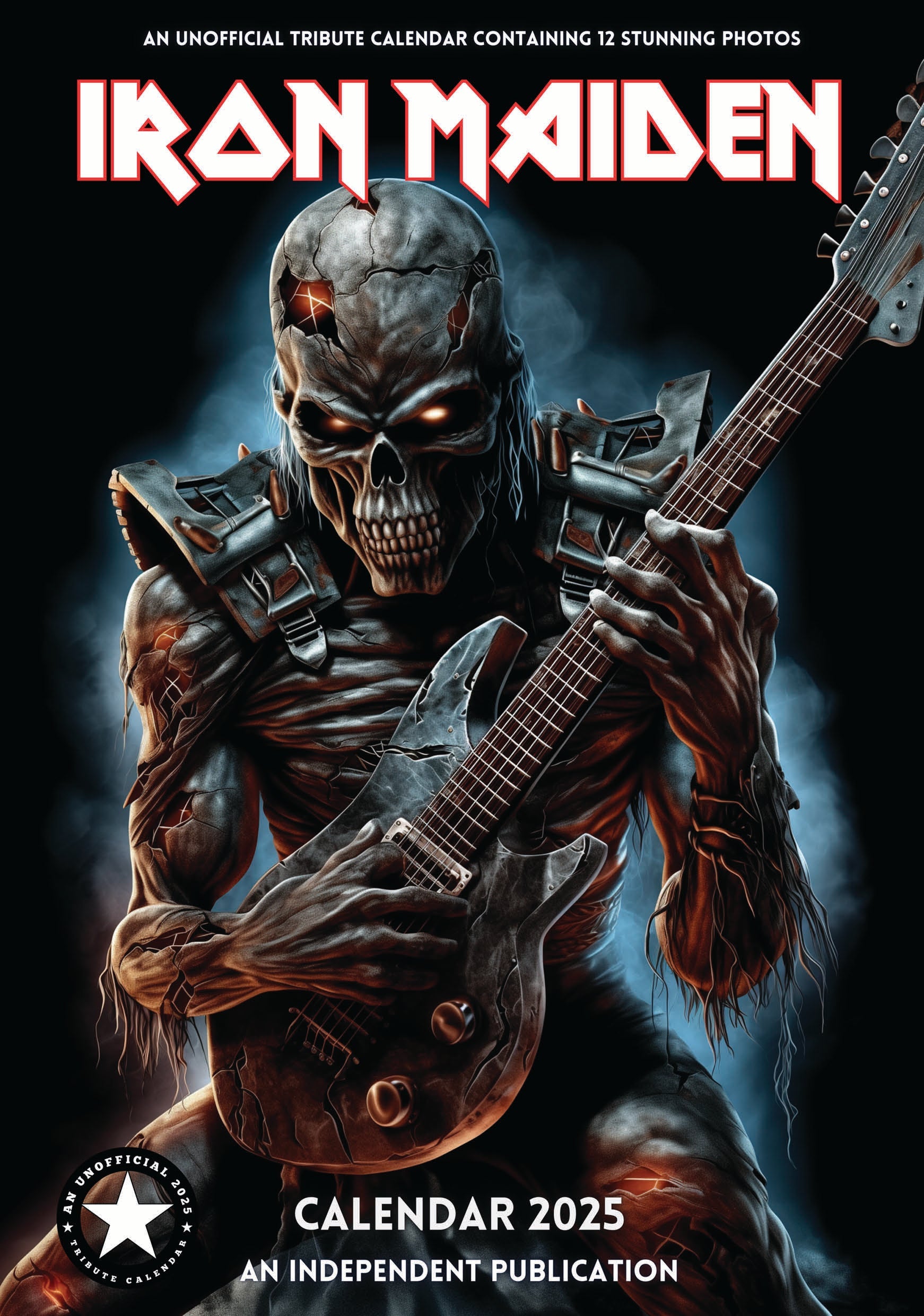 2025 Iron Maiden - A3 Wall Calendar