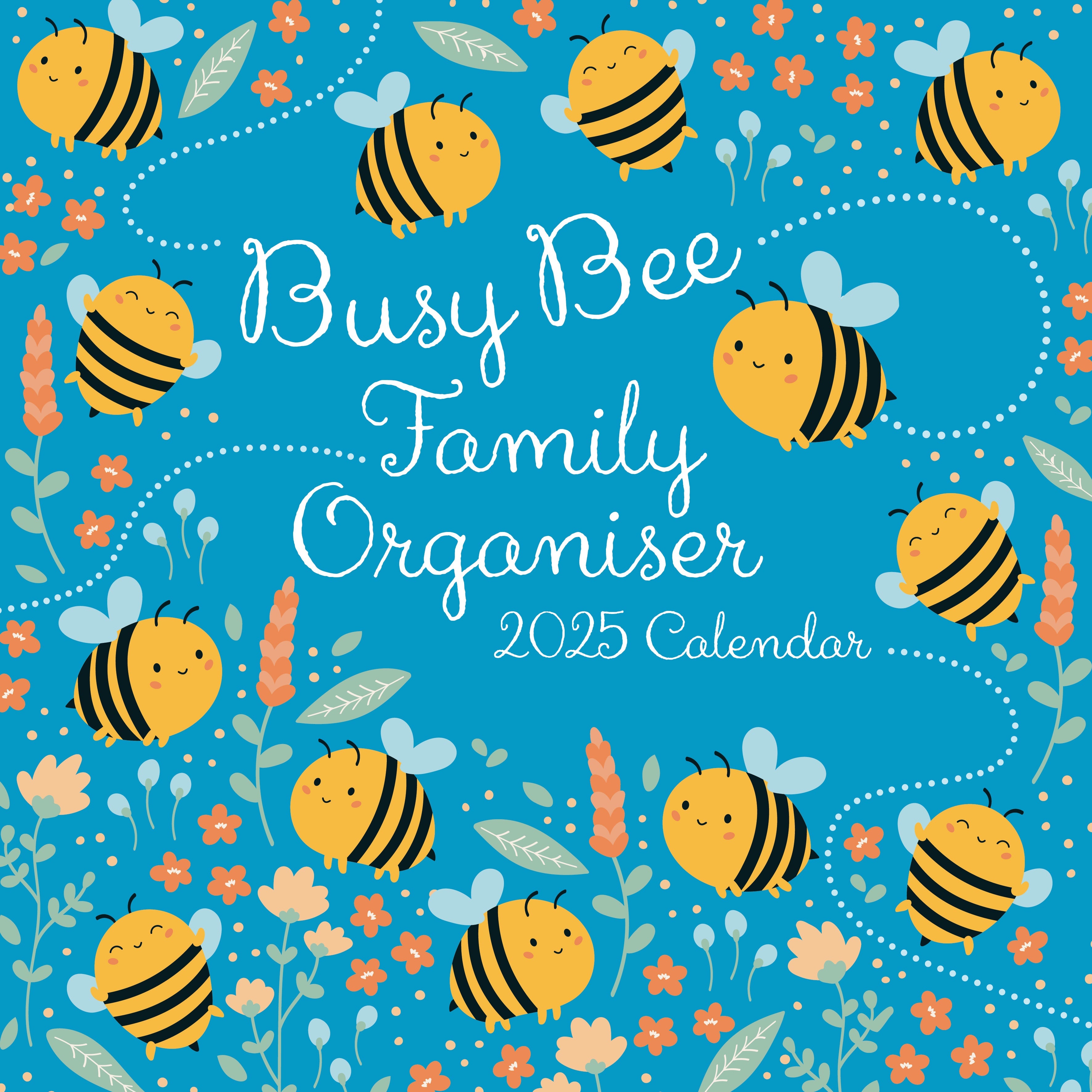 2025 Busy Bee - Square Wall Calendar