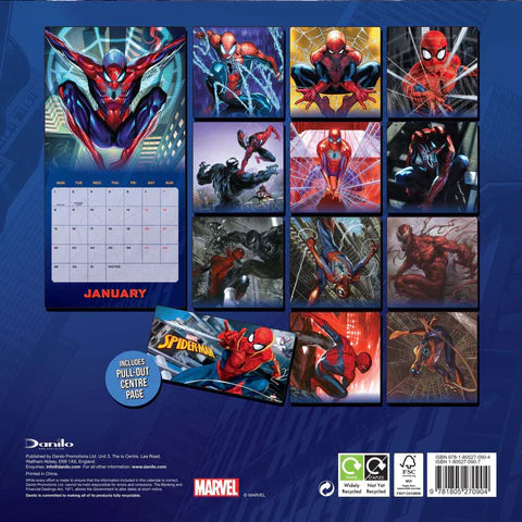 2024 Spider-Man - Square Wall Calendar  SOLD OUT