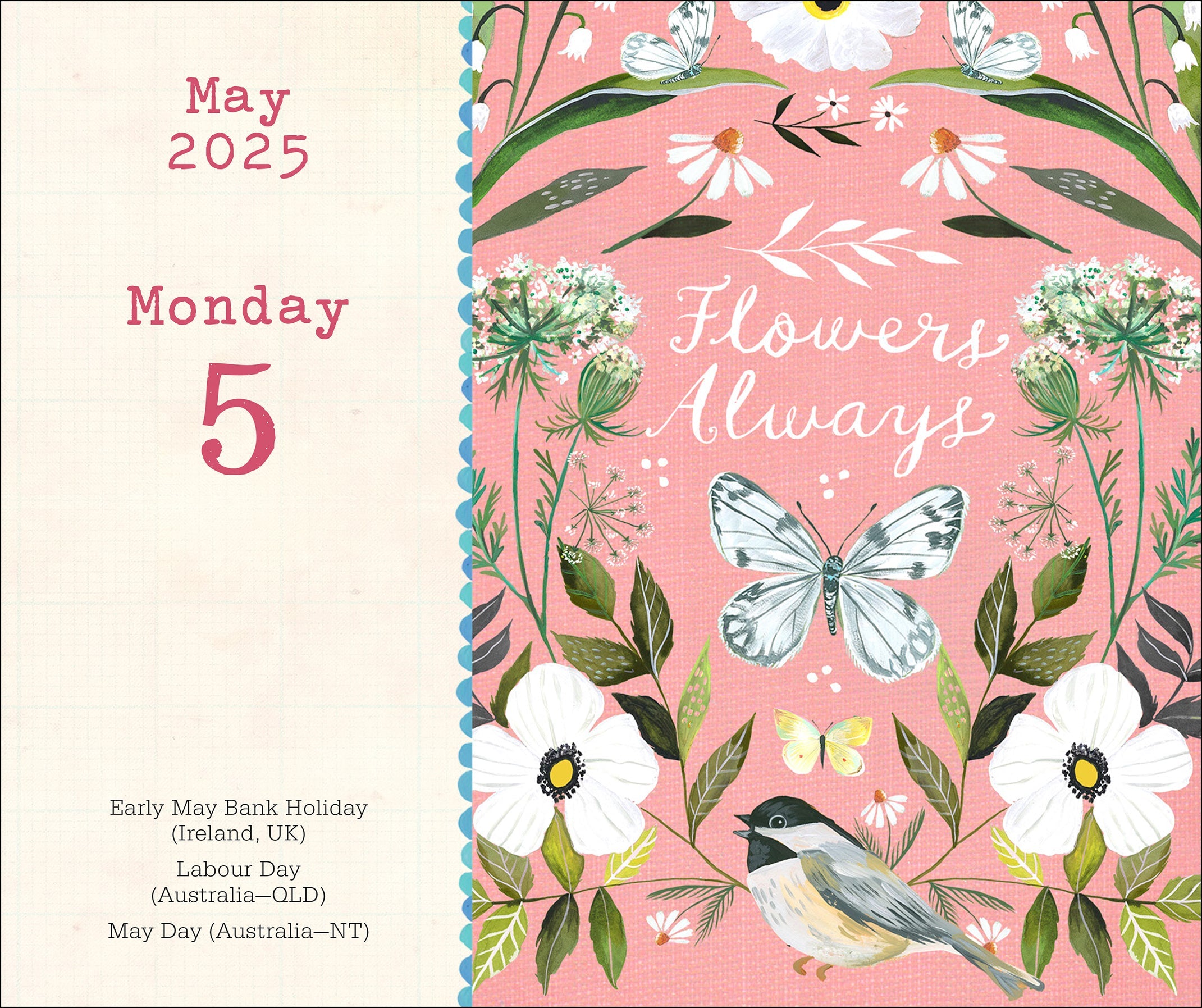 2025 Katie Daisy: Just Bloom - Daily Boxed Page-A-Day Calendar