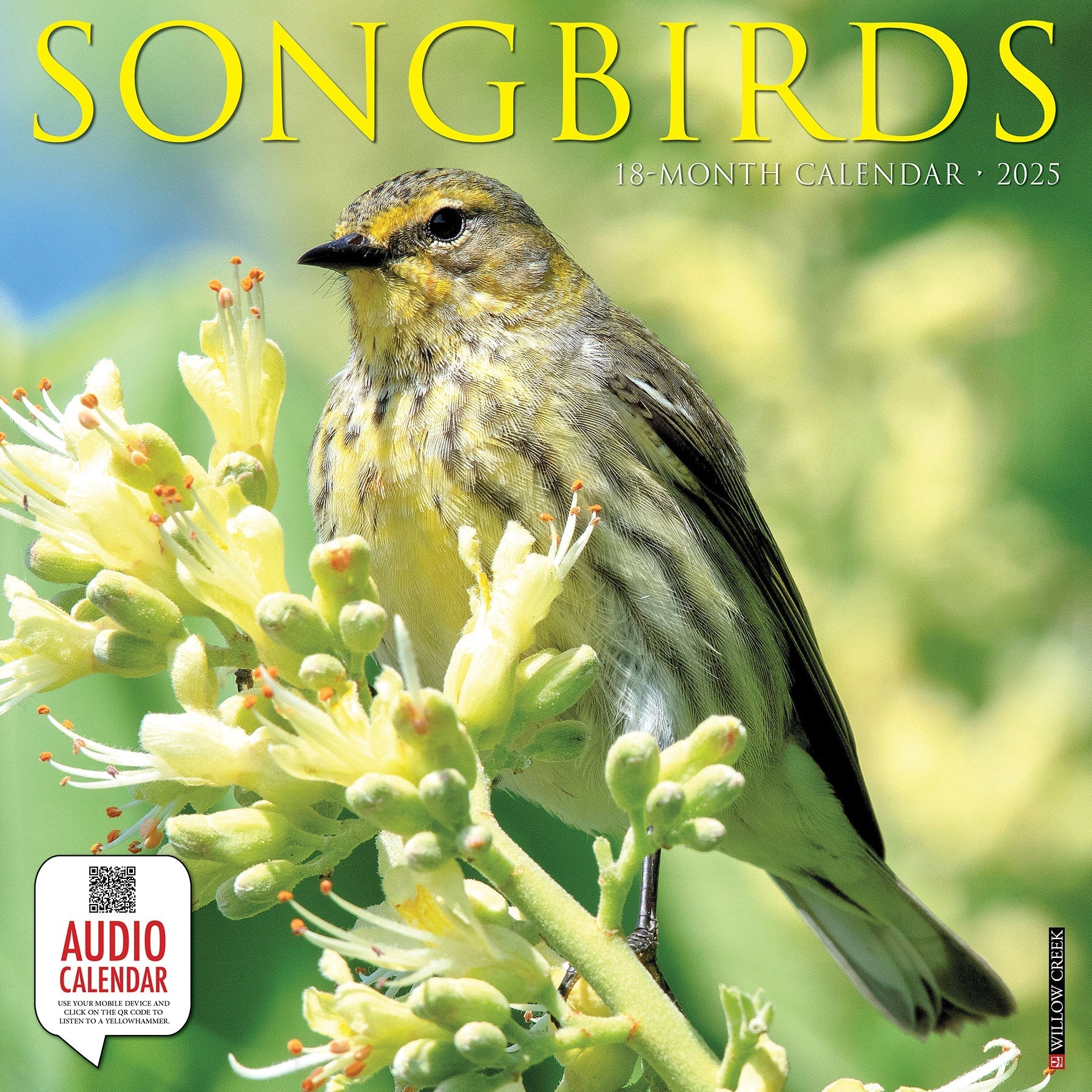 2025 Songbirds - Square Wall Calendar (US Only)