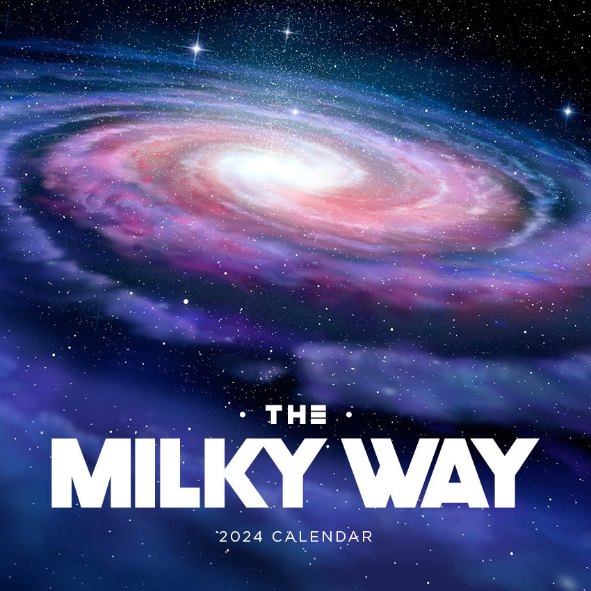 2024 The Milky Way - Square Wall Calendar