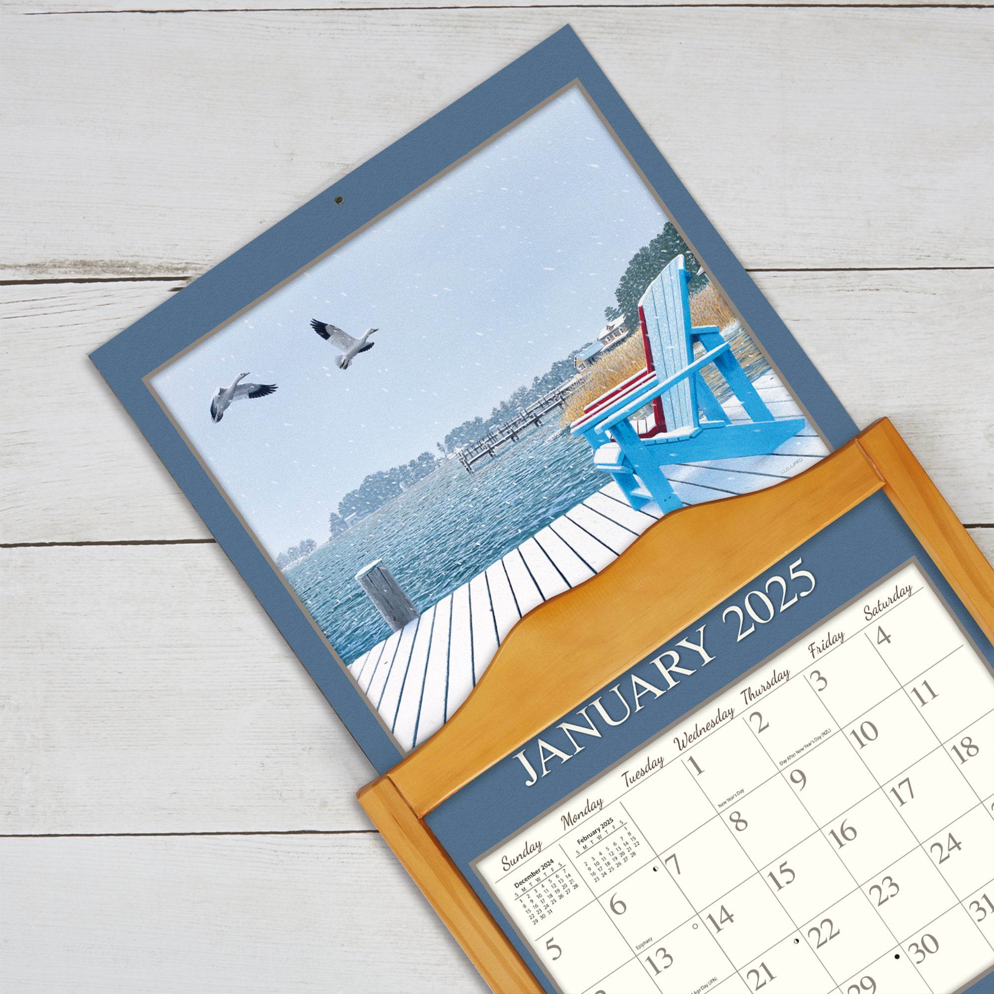 2025 LANG Cottage Country By David Ward - Deluxe Wall Calendar