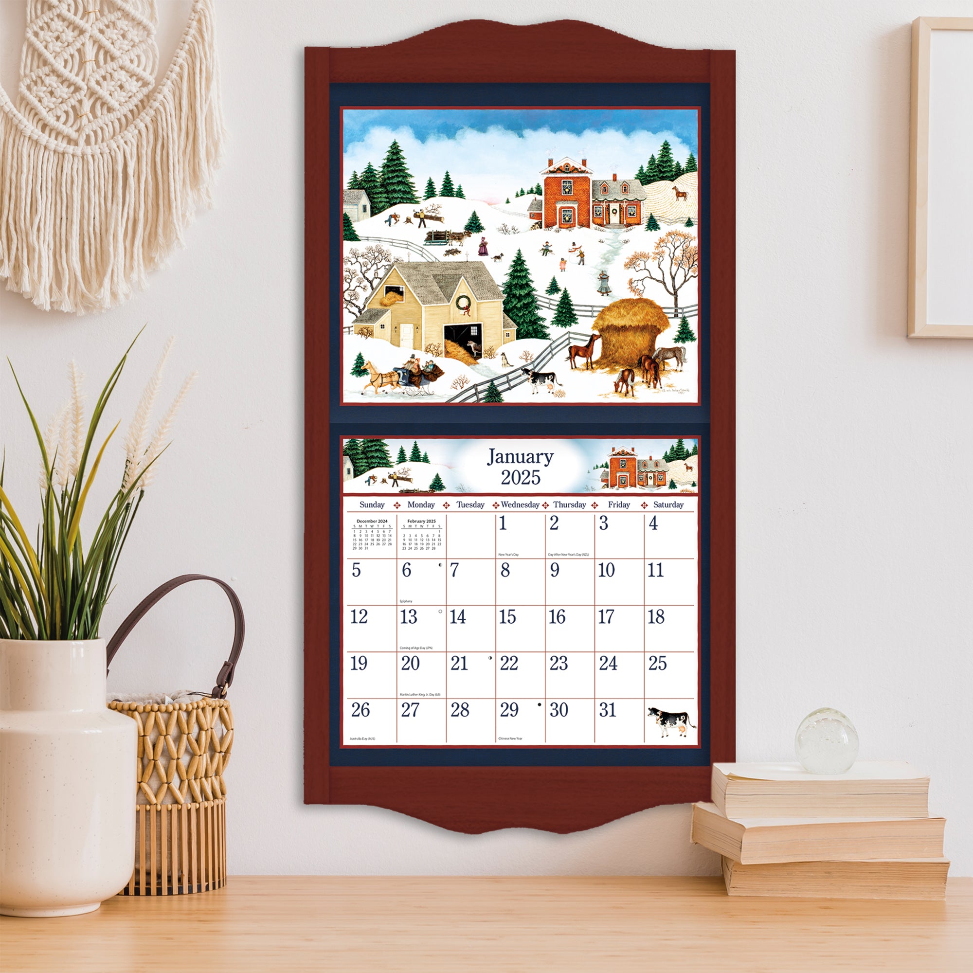 2025 LANG Linda Nelson Stocks - Deluxe Wall Calendar