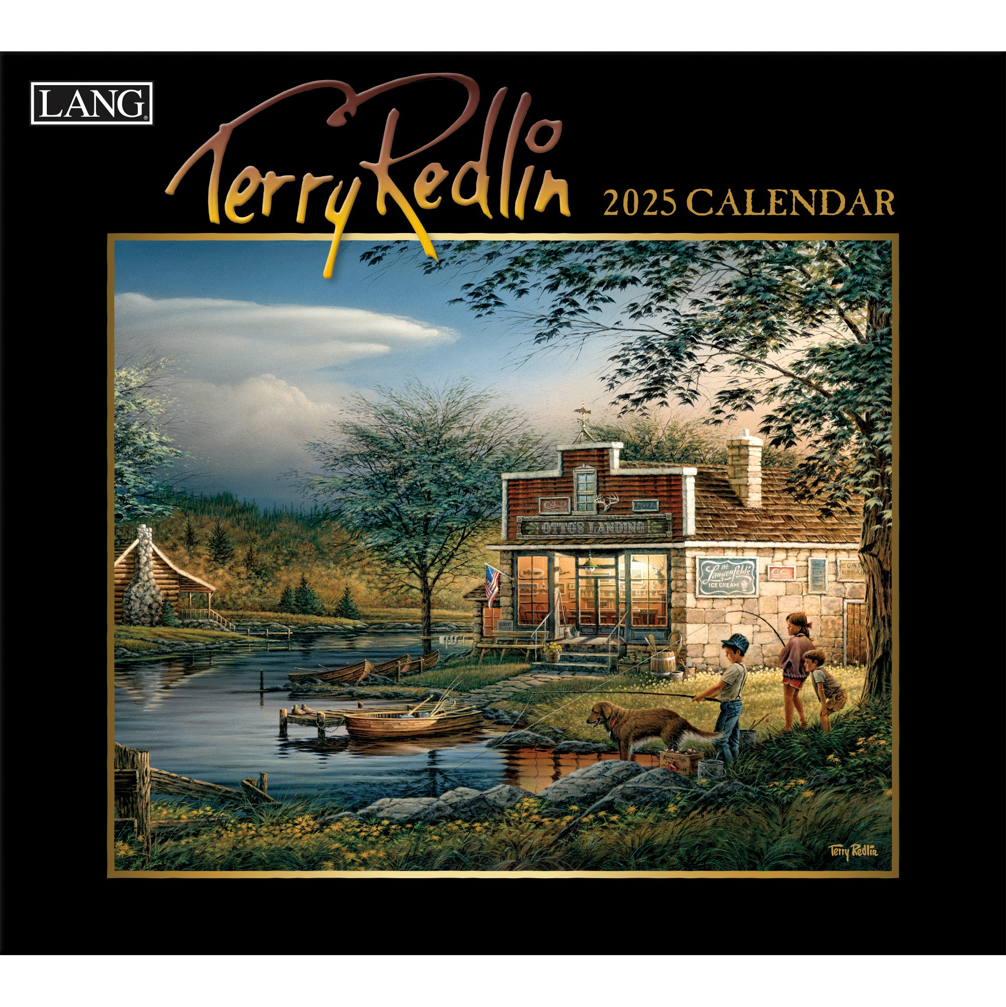 2025 LANG Terry Redlin - Deluxe Wall Calendar