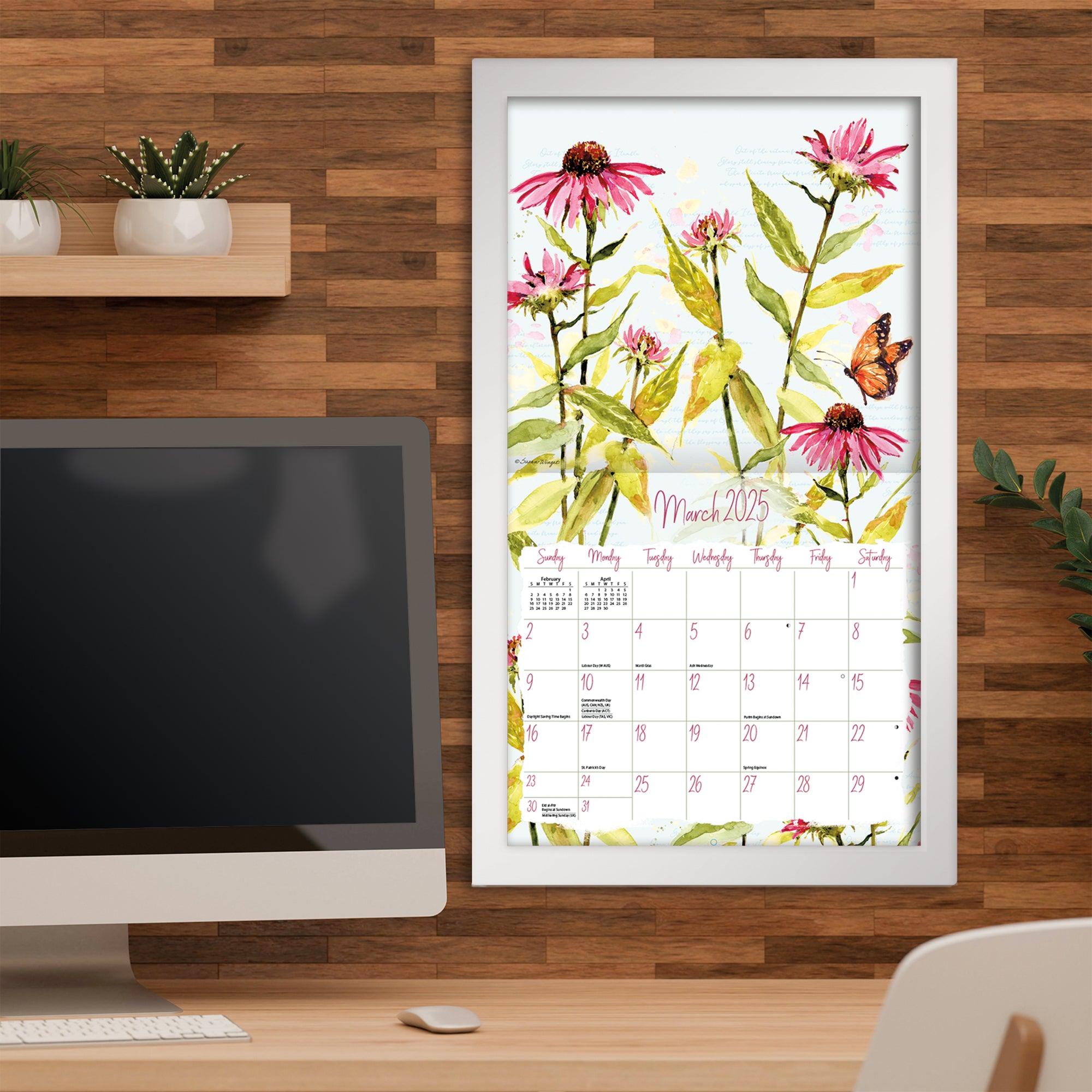 2025 LANG Eden by Susan Winget - Deluxe Wall Calendar