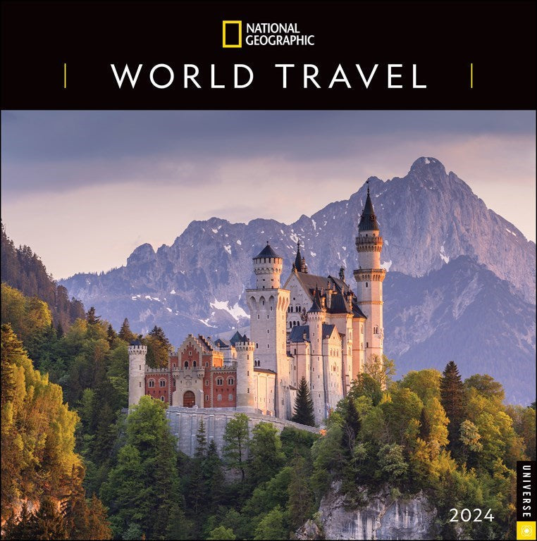 2024 National Geographic: World Travel - Square Wall Calendar  SOLD OUT