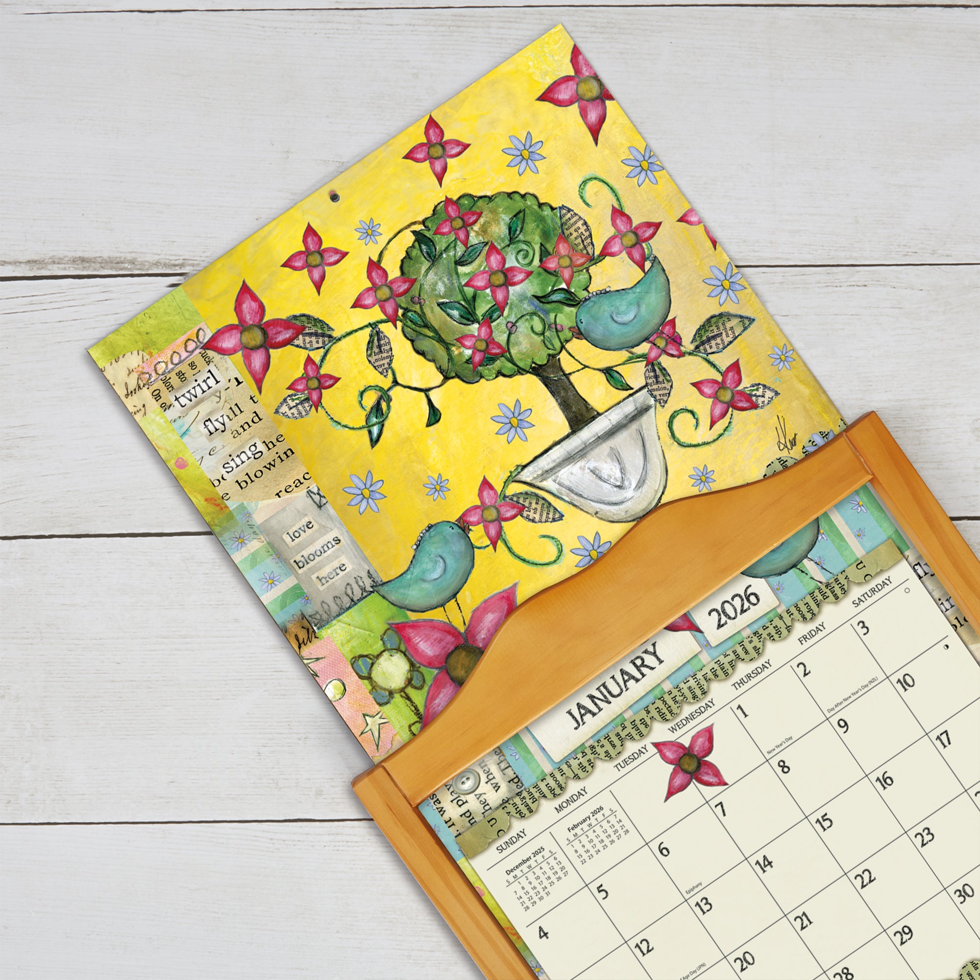 2026 LANG Color My World - Deluxe Wall Calendar