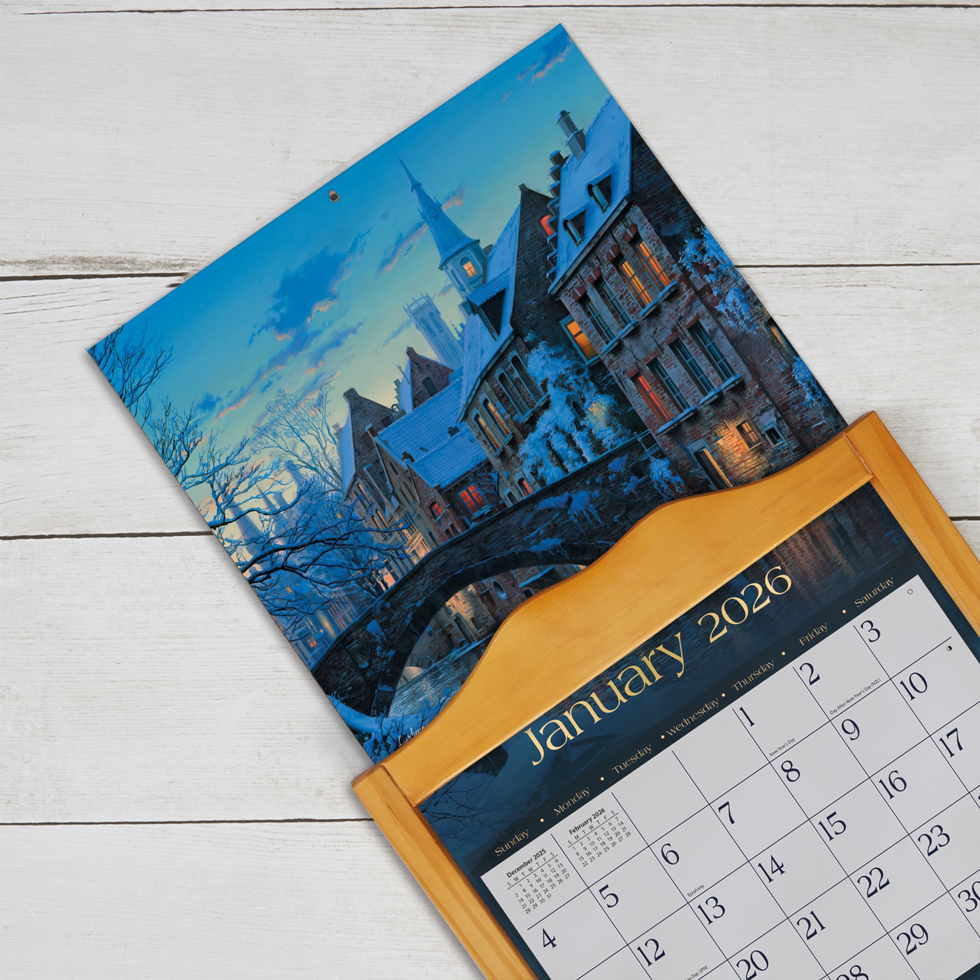 2026 LANG Around The World - Deluxe Wall Calendar