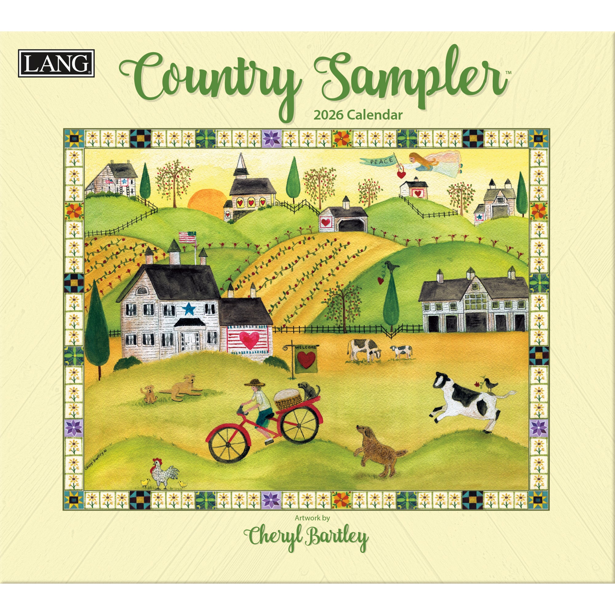 2026 LANG Country Sampler - Deluxe Wall Calendar