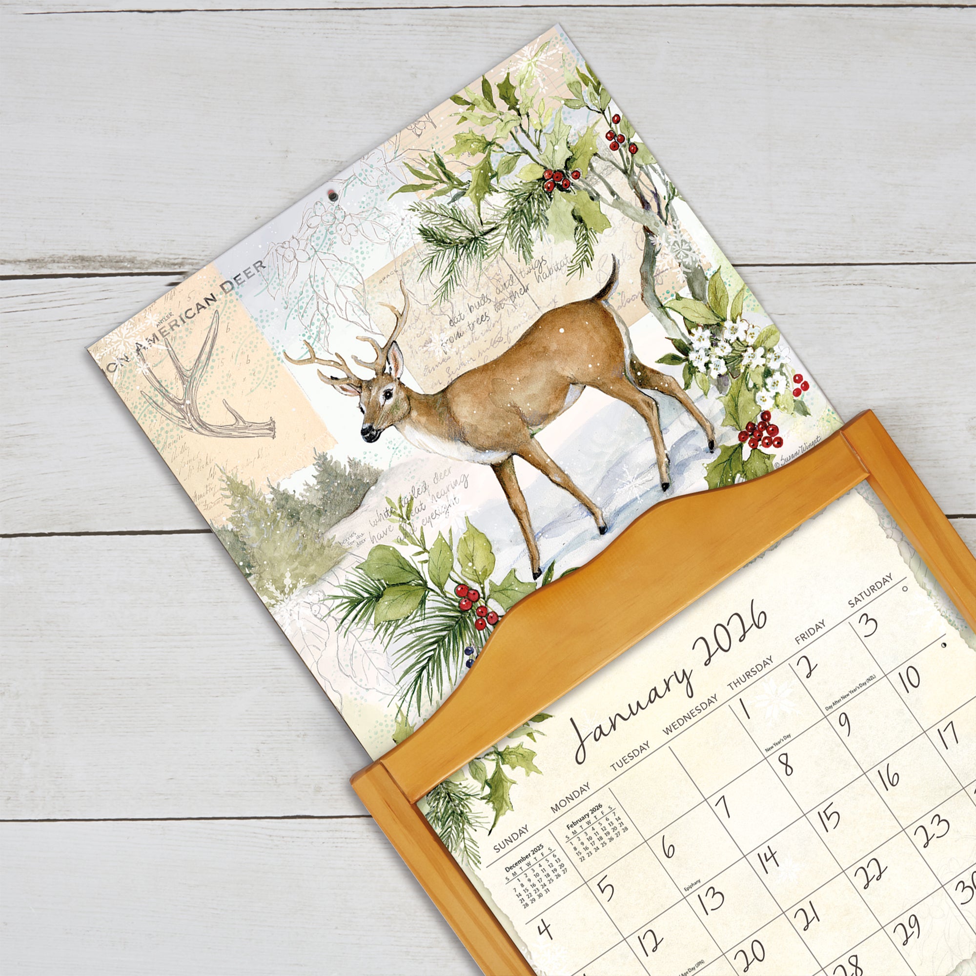 2026 LANG Field Guide - Deluxe Wall Calendar