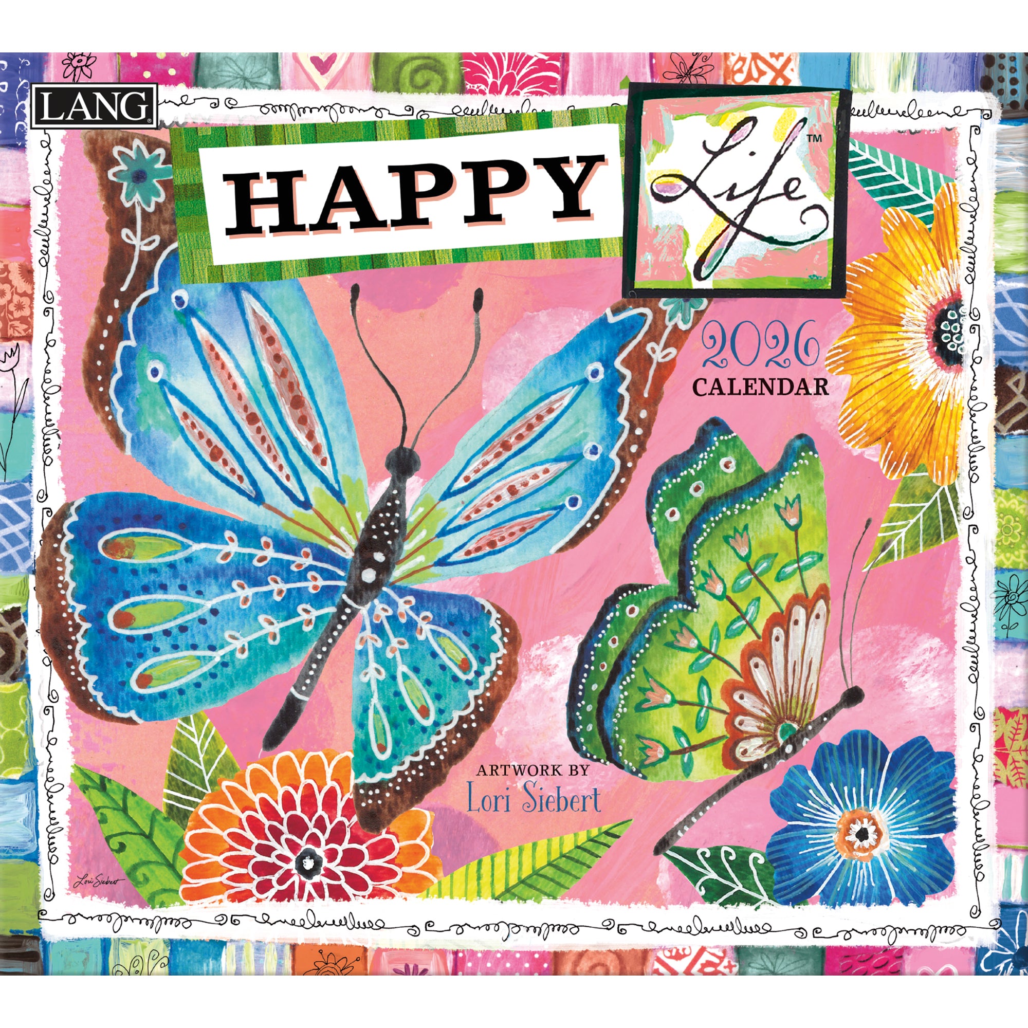 2026 LANG Happy Life - Deluxe Wall Calendar