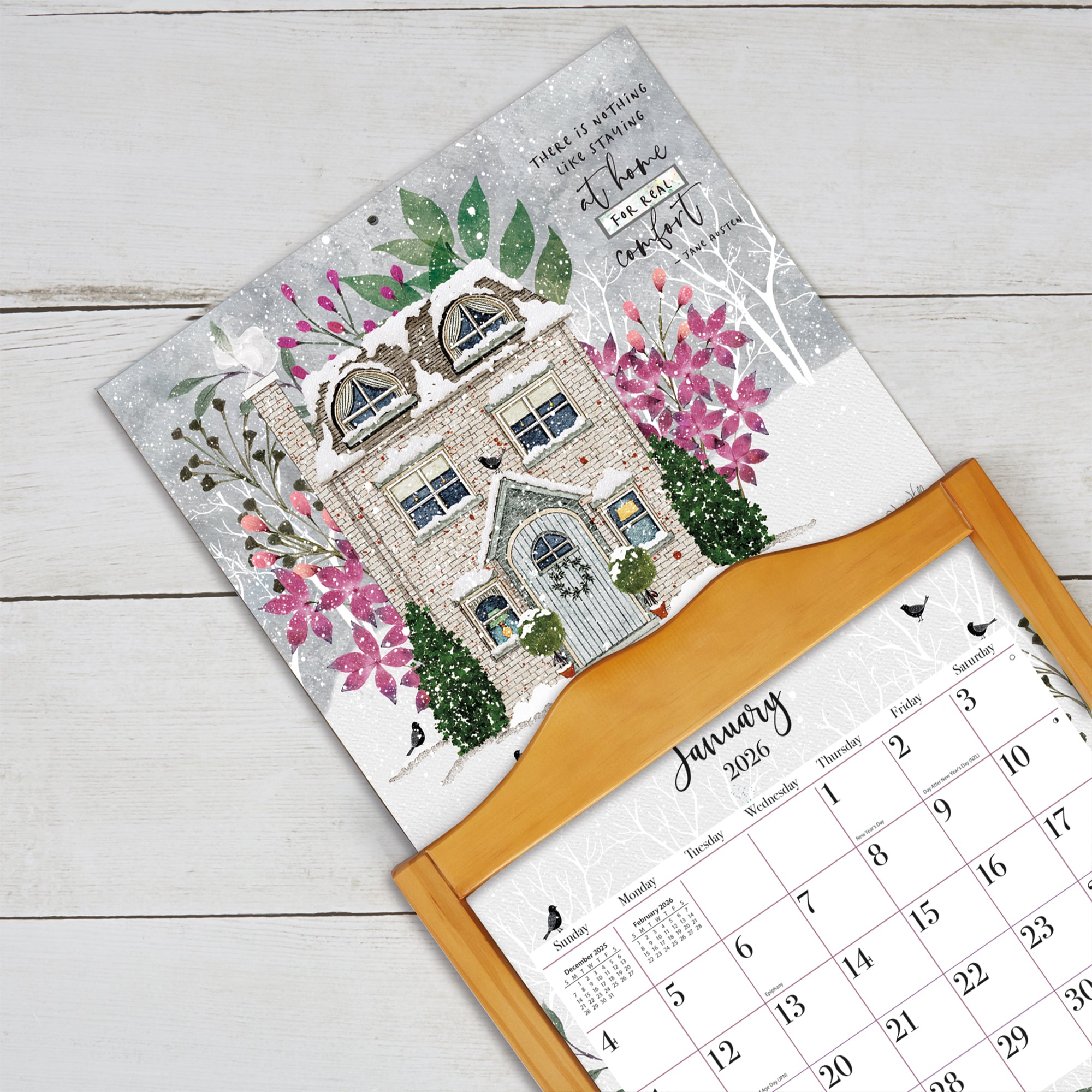 2026 LANG Bless This Home - Deluxe Wall Calendar