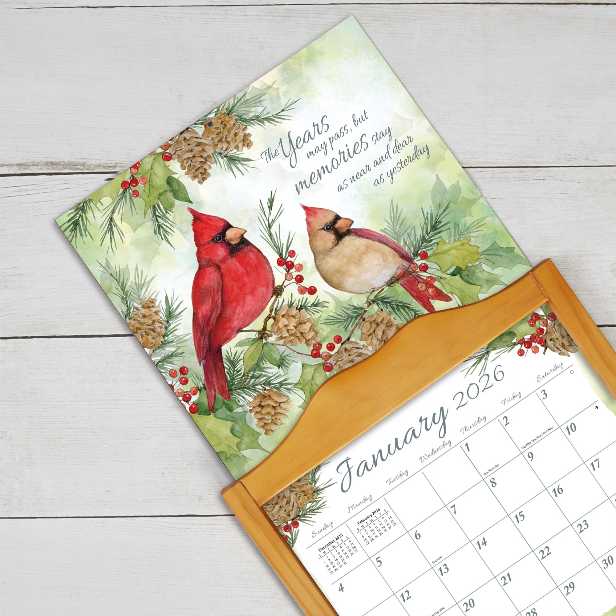 2026 LANG A Year Of Remembrance - Deluxe Wall Calendar