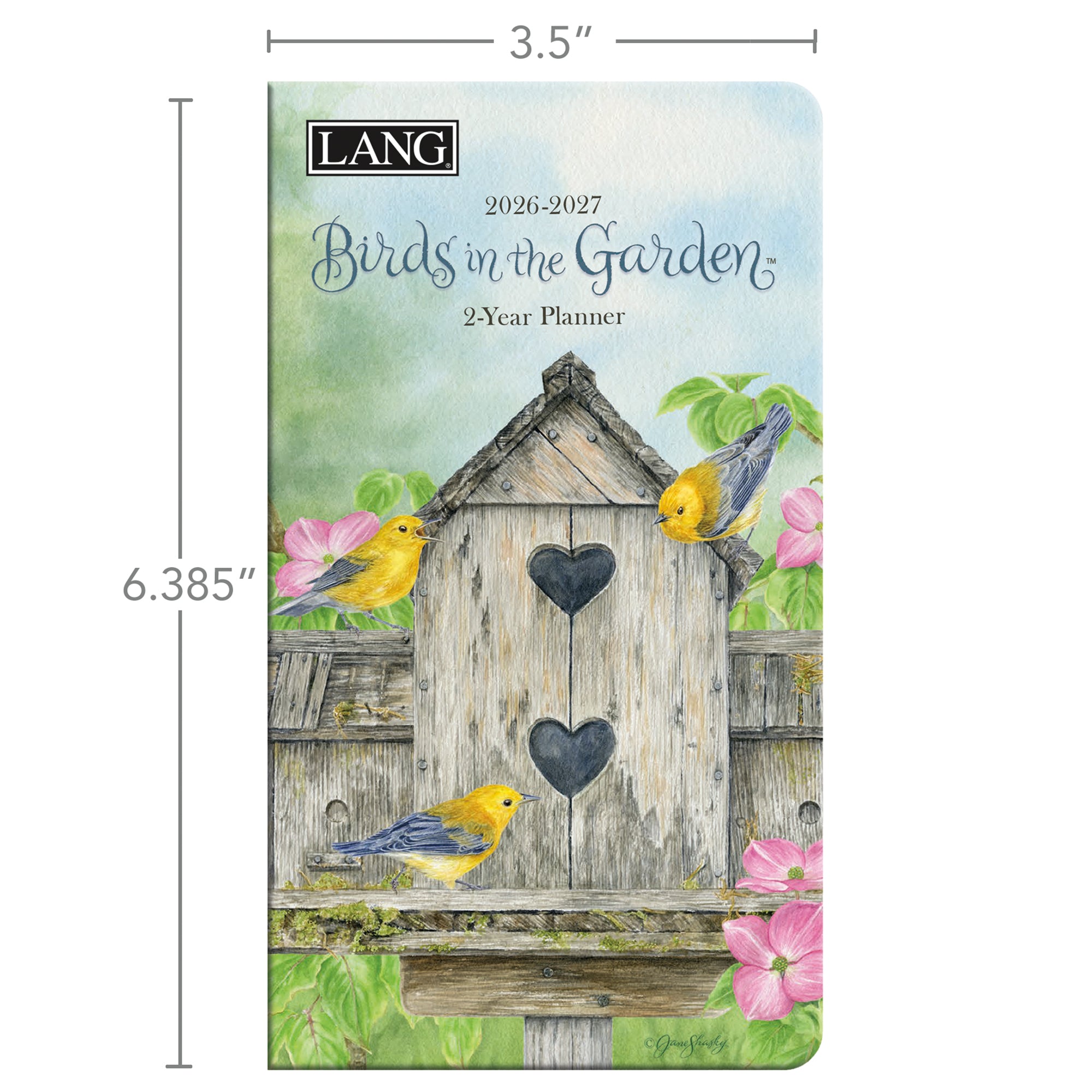 2026 LANG Birds In The Garden - Two Year Pocket Diary/Planner