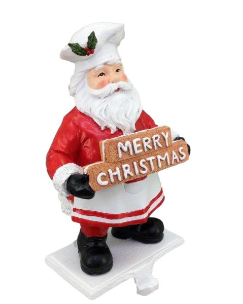 Santa Stocking Holder (22.5 Cm) - Christmas Decoration
