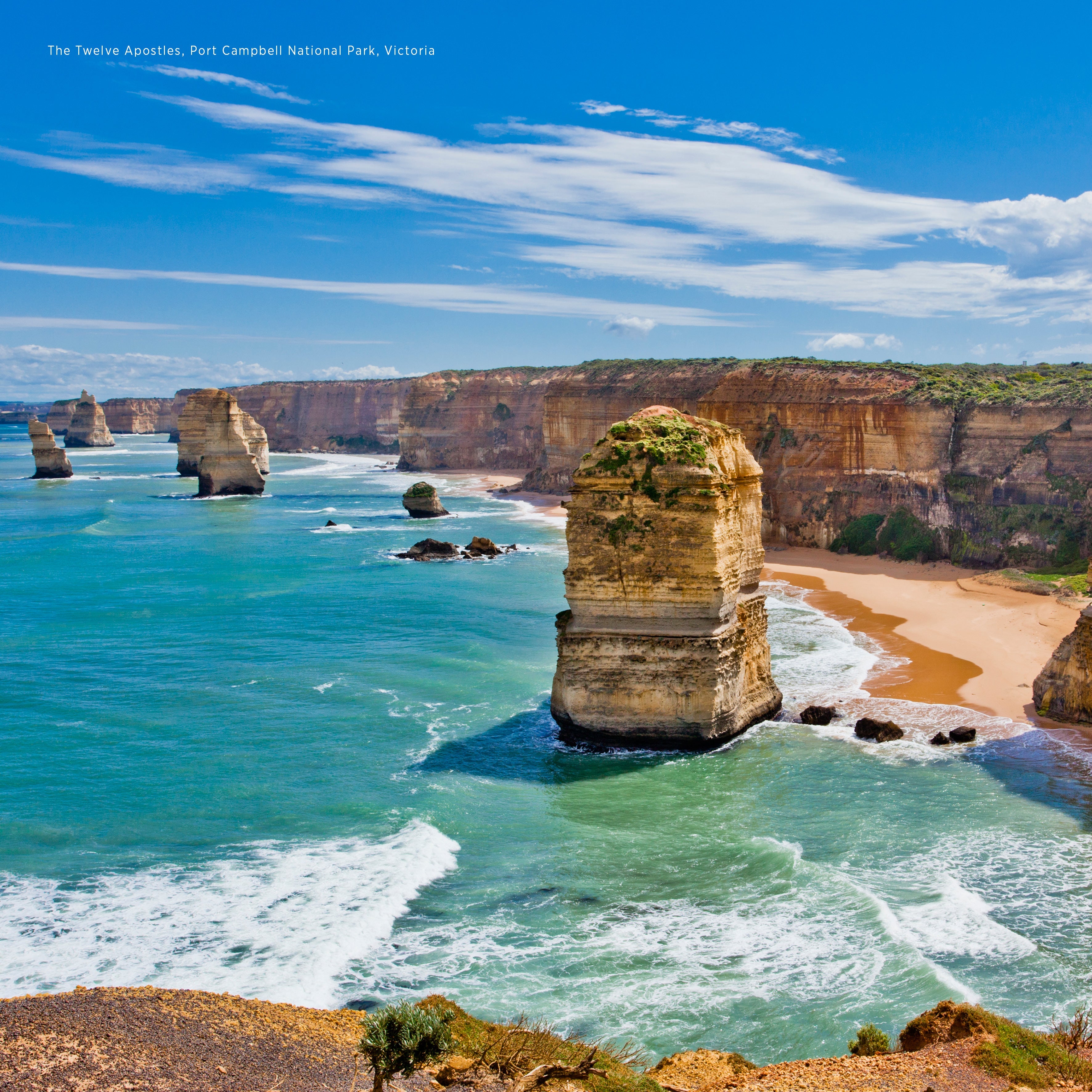 2025 Our Australia Natural Icons - Square Wall Calendar