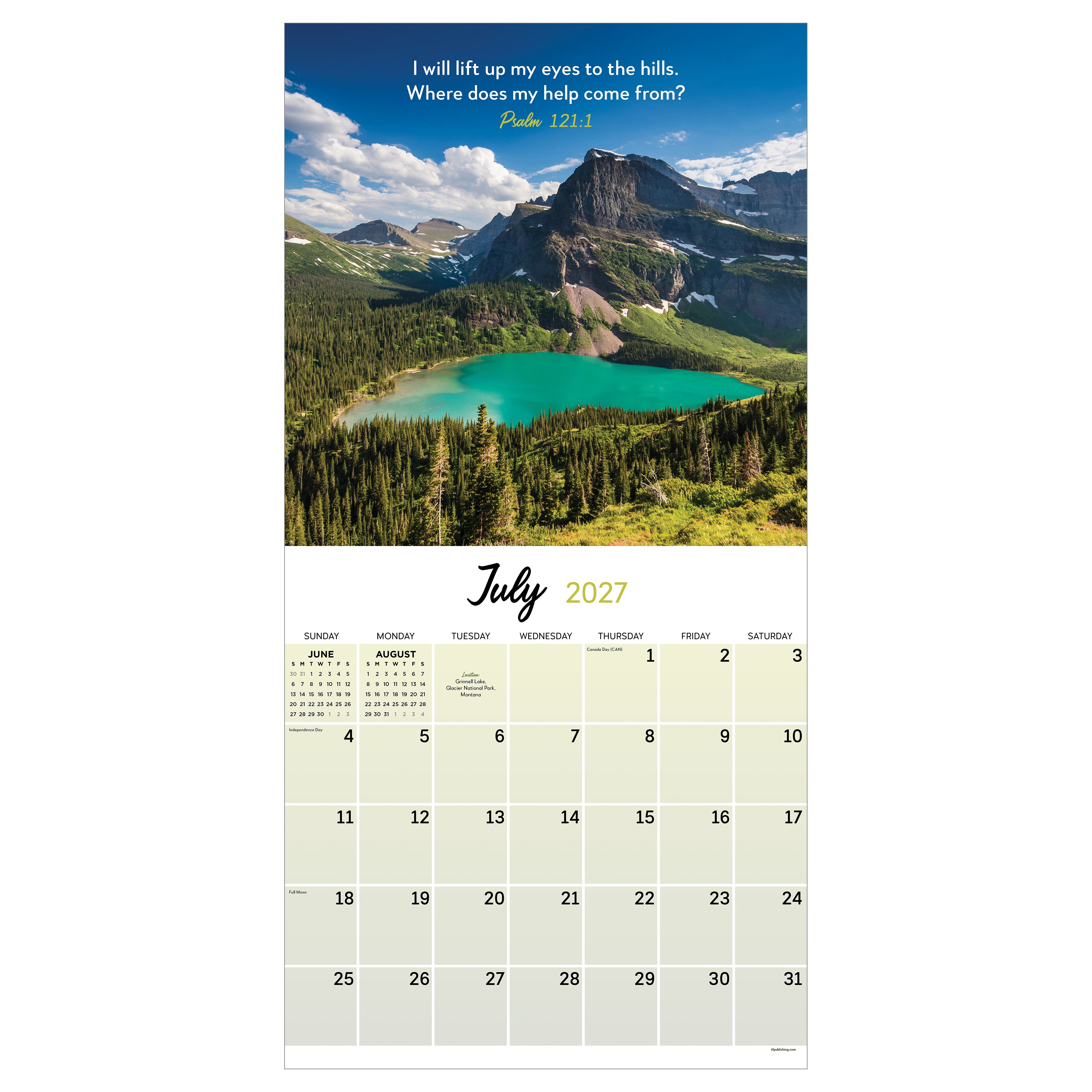 2027 Psalms - Square Wall Calendar