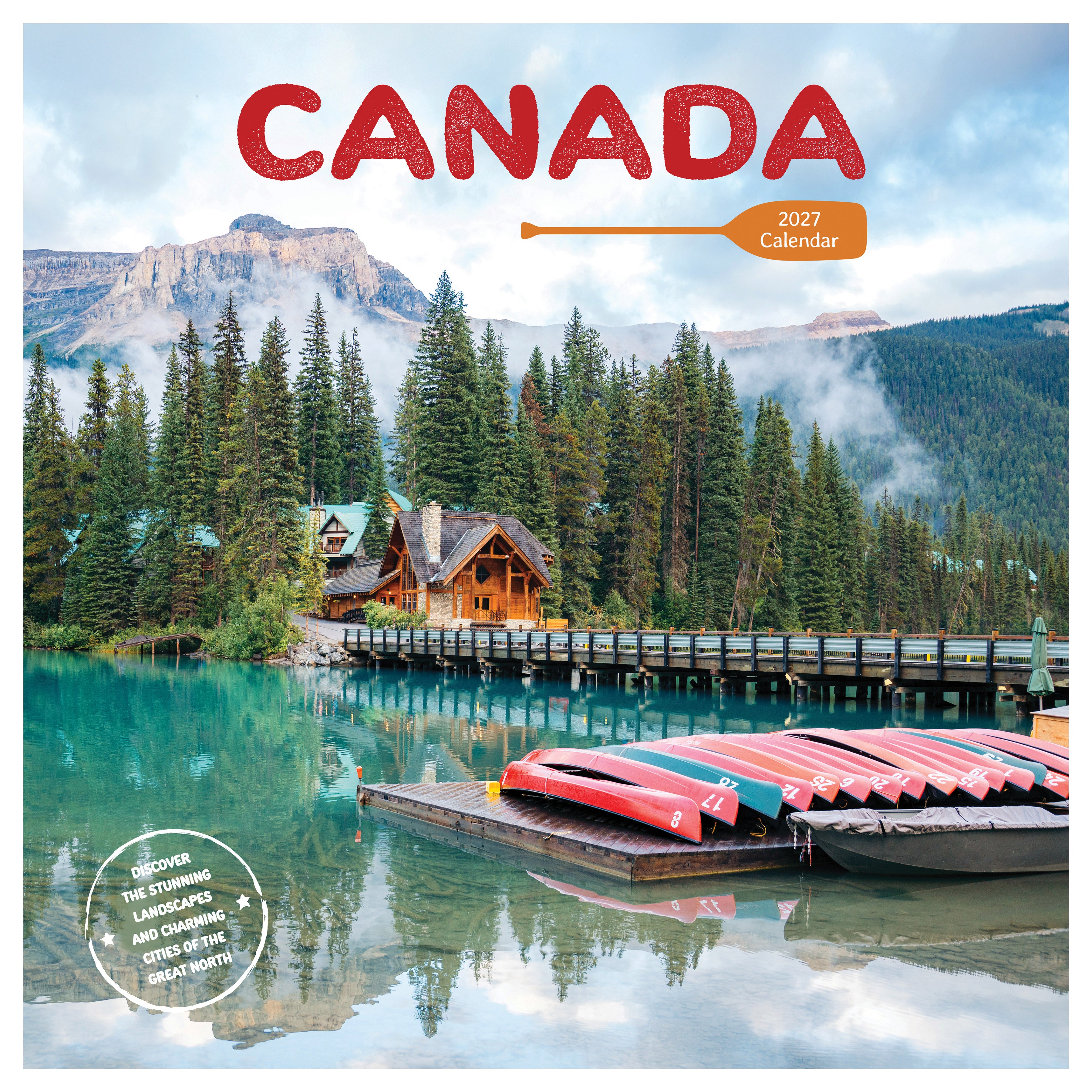2027 Canada - Square Wall Calendar